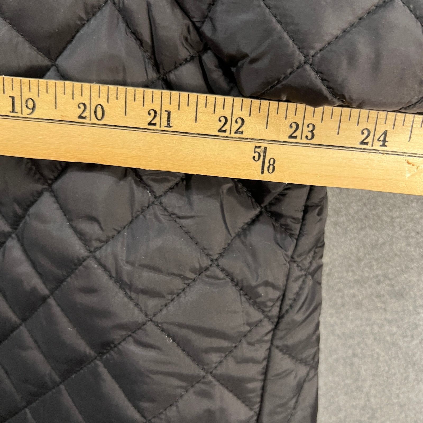 Other Belle by Kim Gravel Quilted Zip-Front Jacket Black Size XL / US 12-14 / IT 48-50 - 9 Thumbnail
