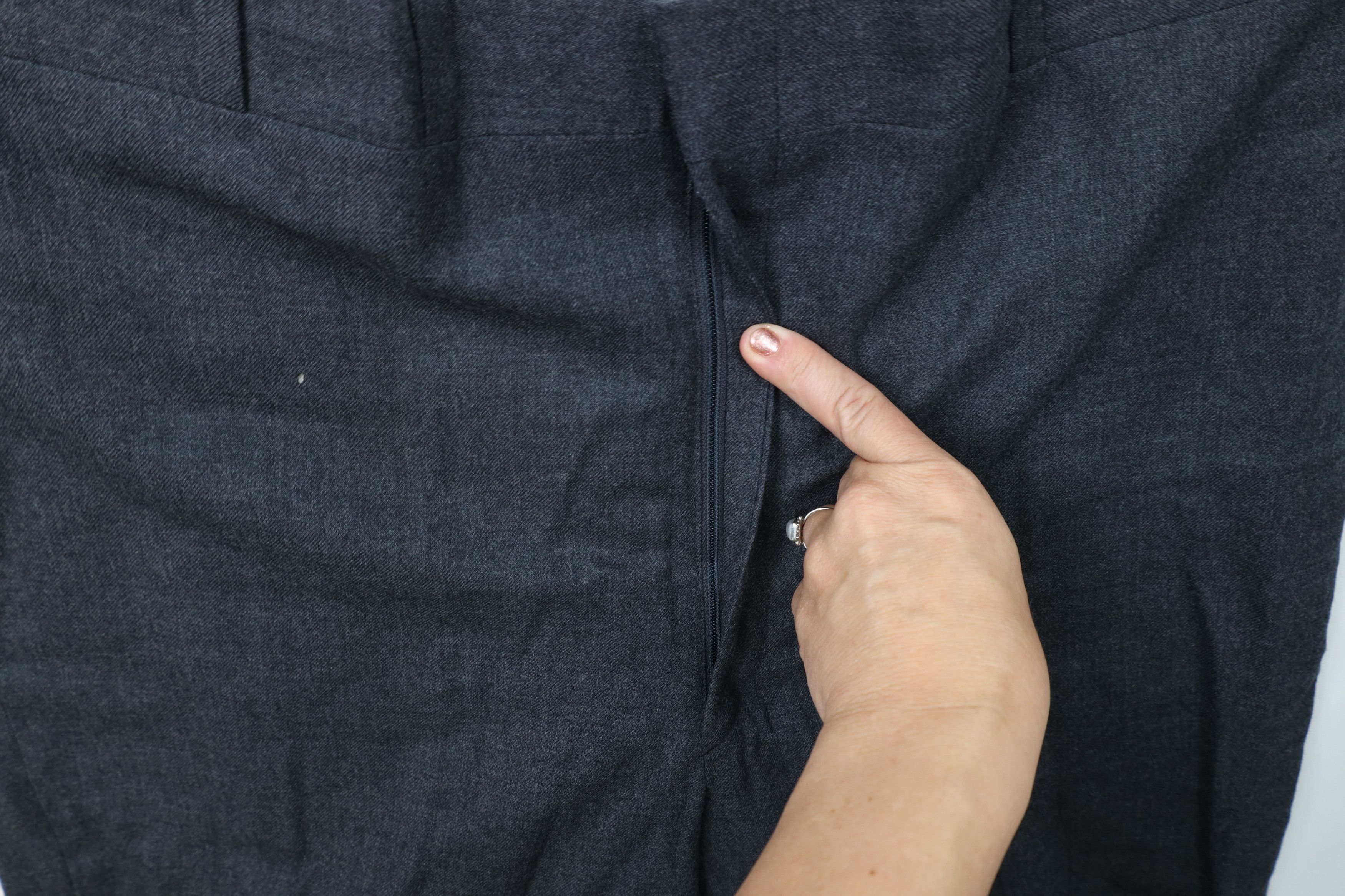 Vintage Deadstock Vintage 60s 70s Streetwear Wool Chino Pants Gray Size US 38 / EU 54 - 6 Thumbnail