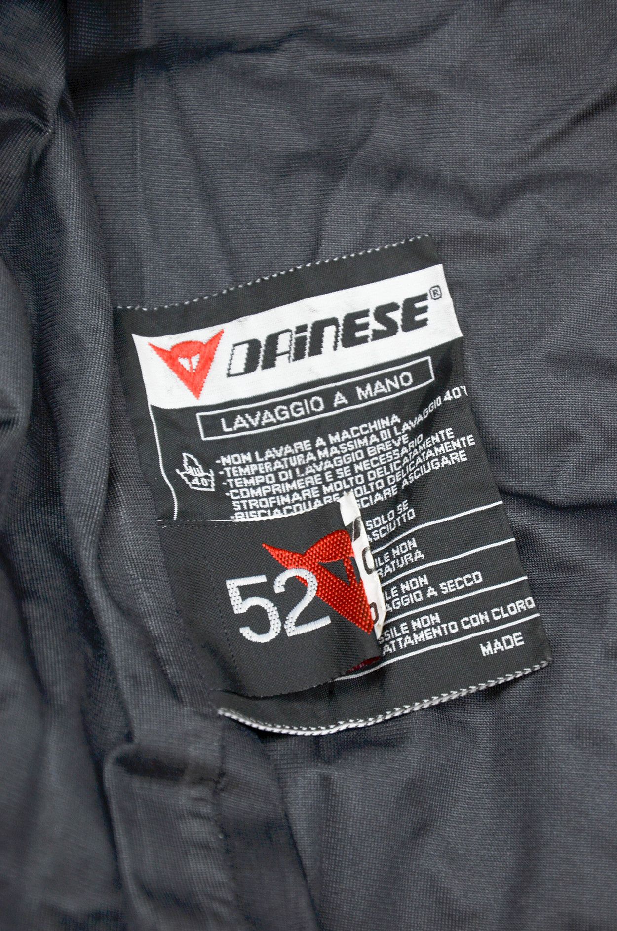 Dainese Dainese Italian Blue Black Geometric Armor Moto Jacket 52 Size US L / EU 52-54 / 3 - 9 Thumbnail