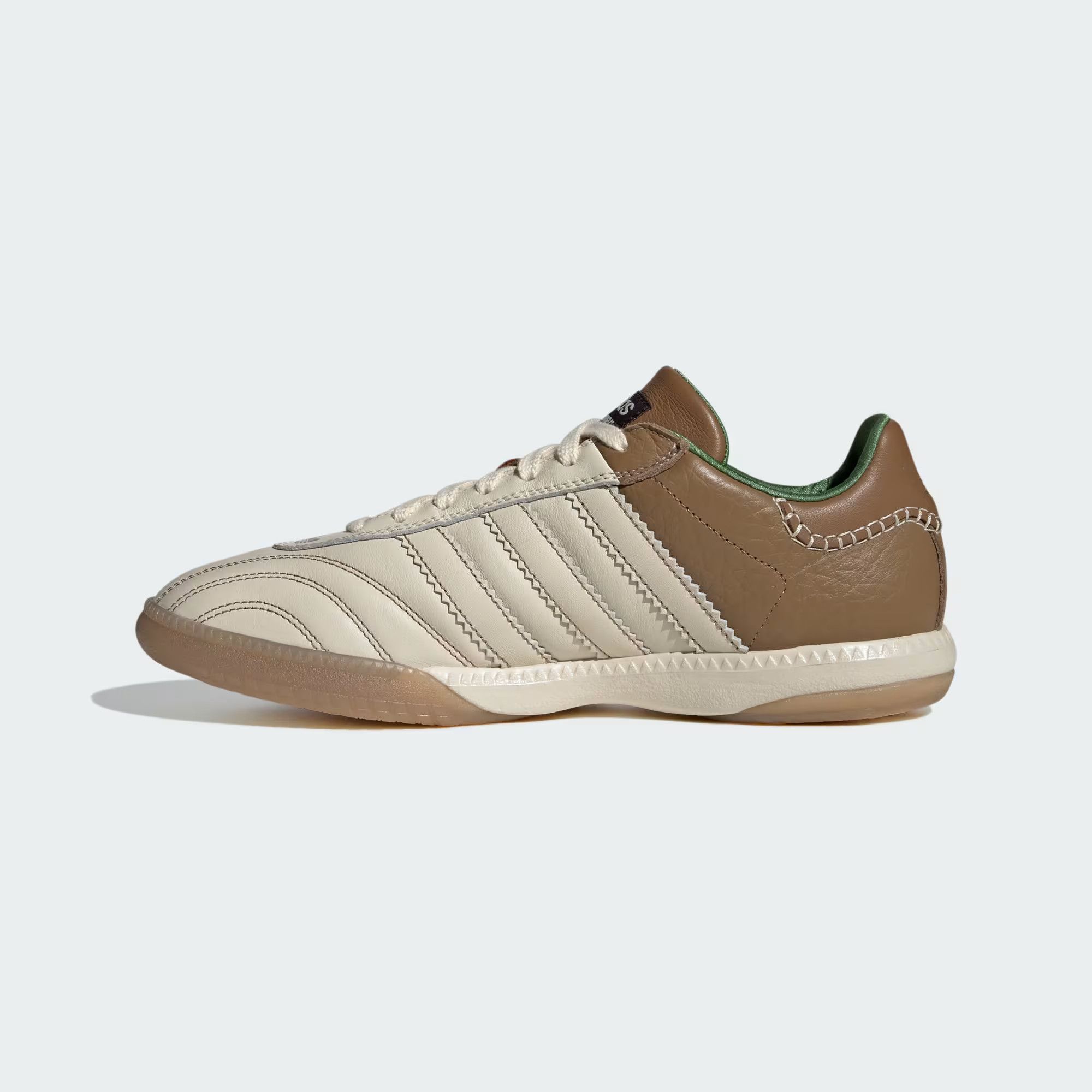 Adidas × Wales Bonner o1mle0725 Samba Millennium Low-Top Sneakers in White/Neutral Size US 5.5 / EU 38 - 6 Thumbnail