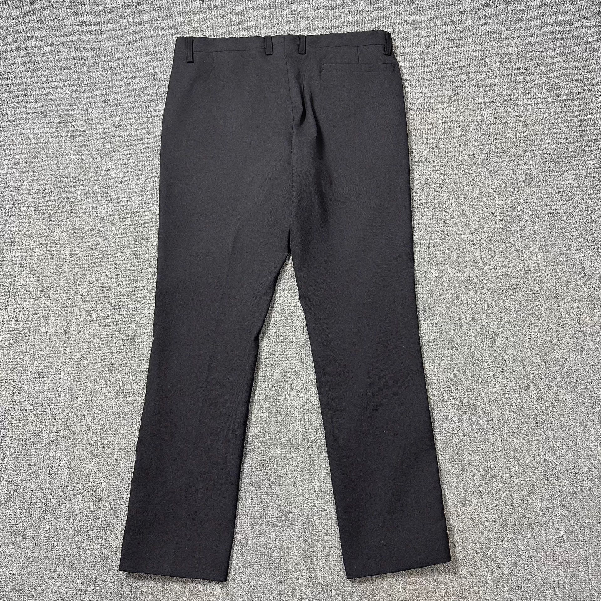 Dior Dior Black Silk Side Satin Stripe Trousers Size US 30 / EU 46 - 3 Thumbnail