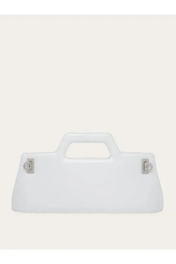Salvatore Ferragamo o1y0426 Size : OS / Handbag in White Size ONE SIZE - 1 Thumbnail