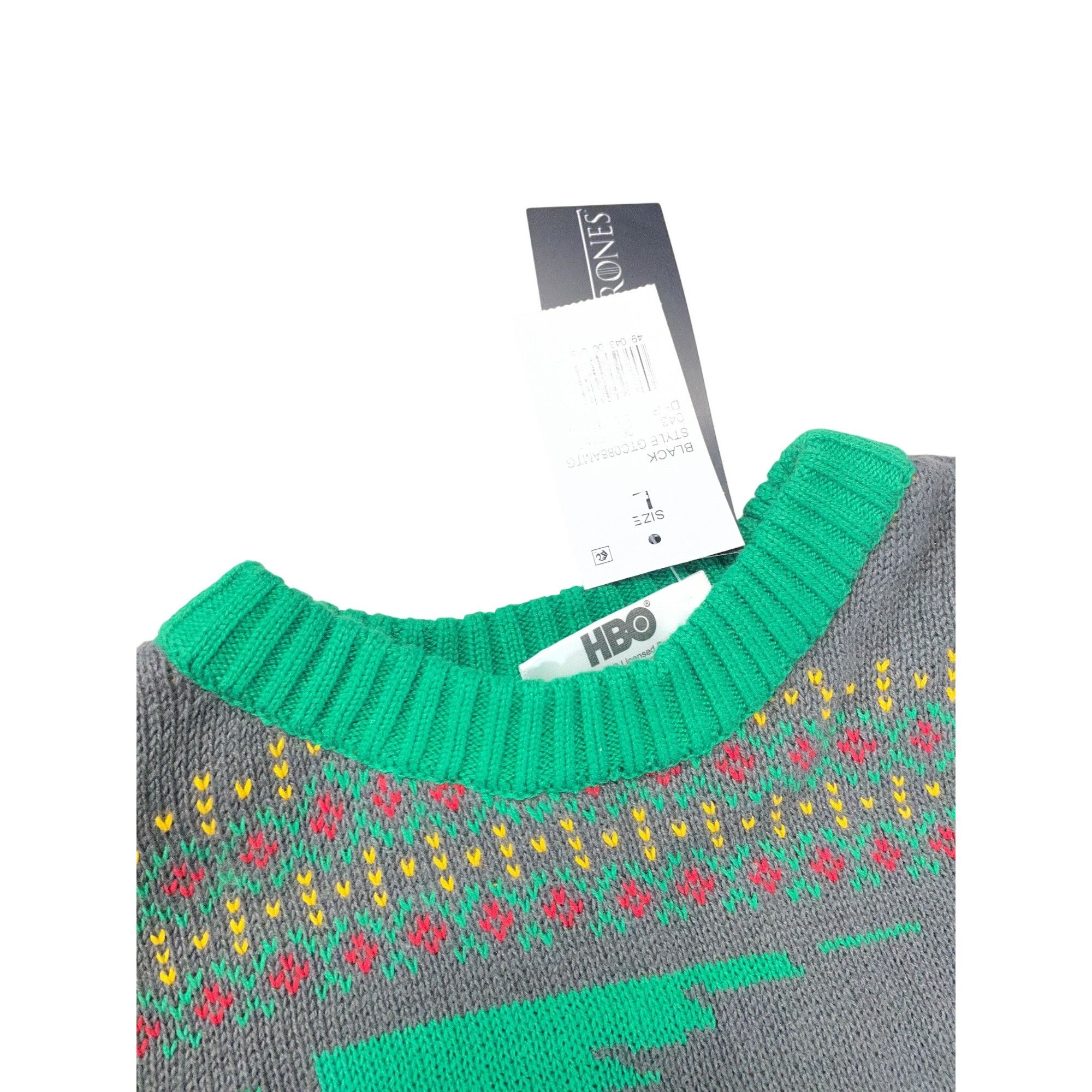 Other Game Of Thrones Official Mesn Green Cotton Xmas Green Sweate Size US L / EU 52-54 / 3 - 5 Thumbnail