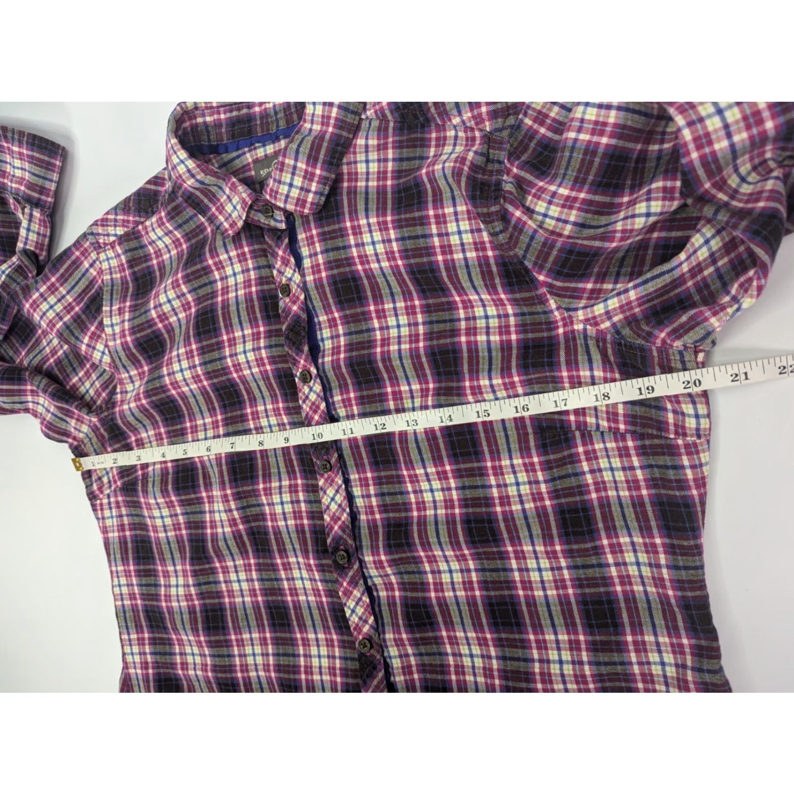 Eddie Bauer Eddie Bauer Shirt Women's Large Plaid Cotton Flannel Long Sleeve Casual Button-Up Size L / US 10 / IT 46 - 5 Thumbnail