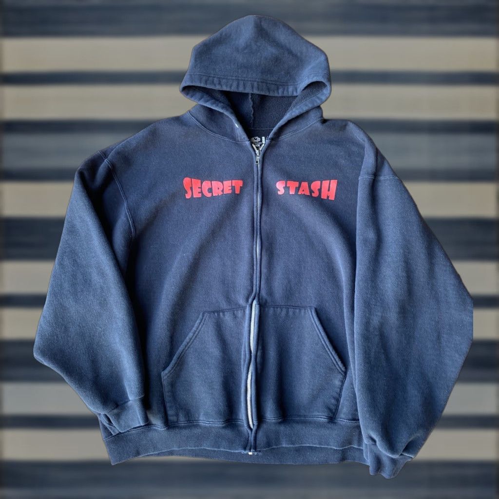 Fruit Of The Loom Jay & Silent Bob's Secret Stash Full Zip Hoodie Sweatshirt XL Comics Mens Size US XXL / EU 58 / 5 - 1 Thumbnail