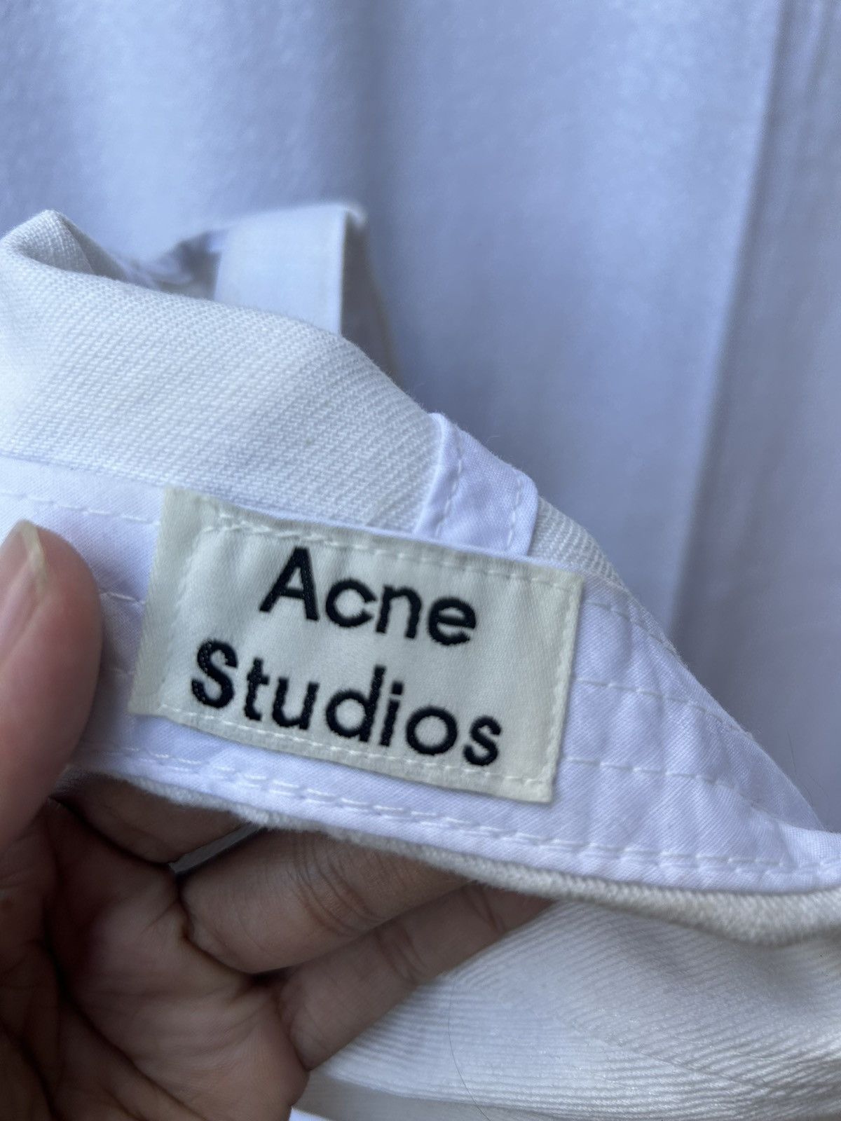Acne Studios Acne studios white hats Size ONE SIZE - 5 Thumbnail