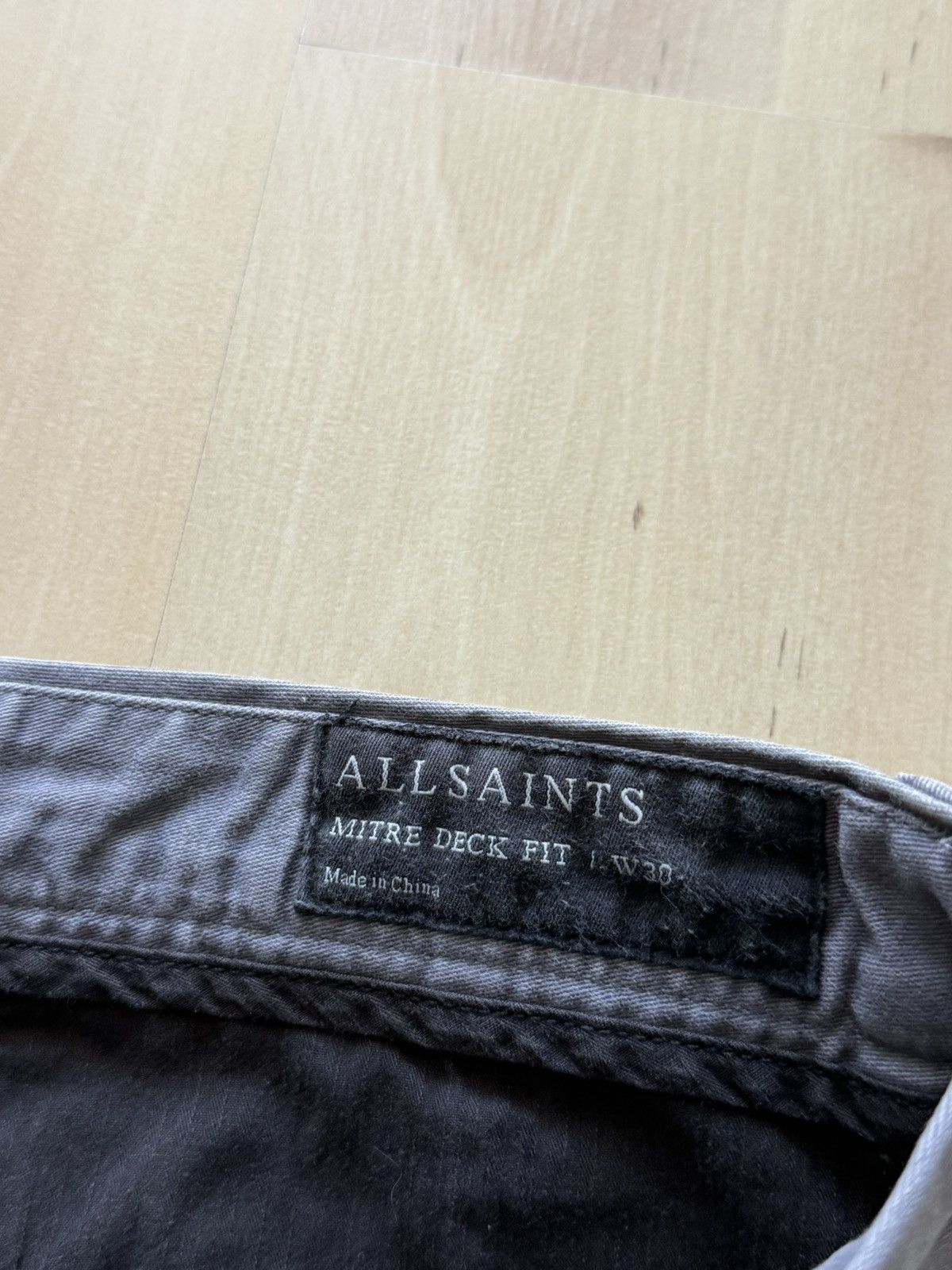Allsaints Allsaints mitre deck fit chino shorts Size US 30 / EU 46 - 4 Thumbnail