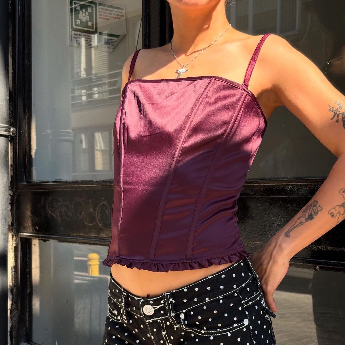 Vintage y2k corset Size L / US 10 / IT 46 - 1 Thumbnail