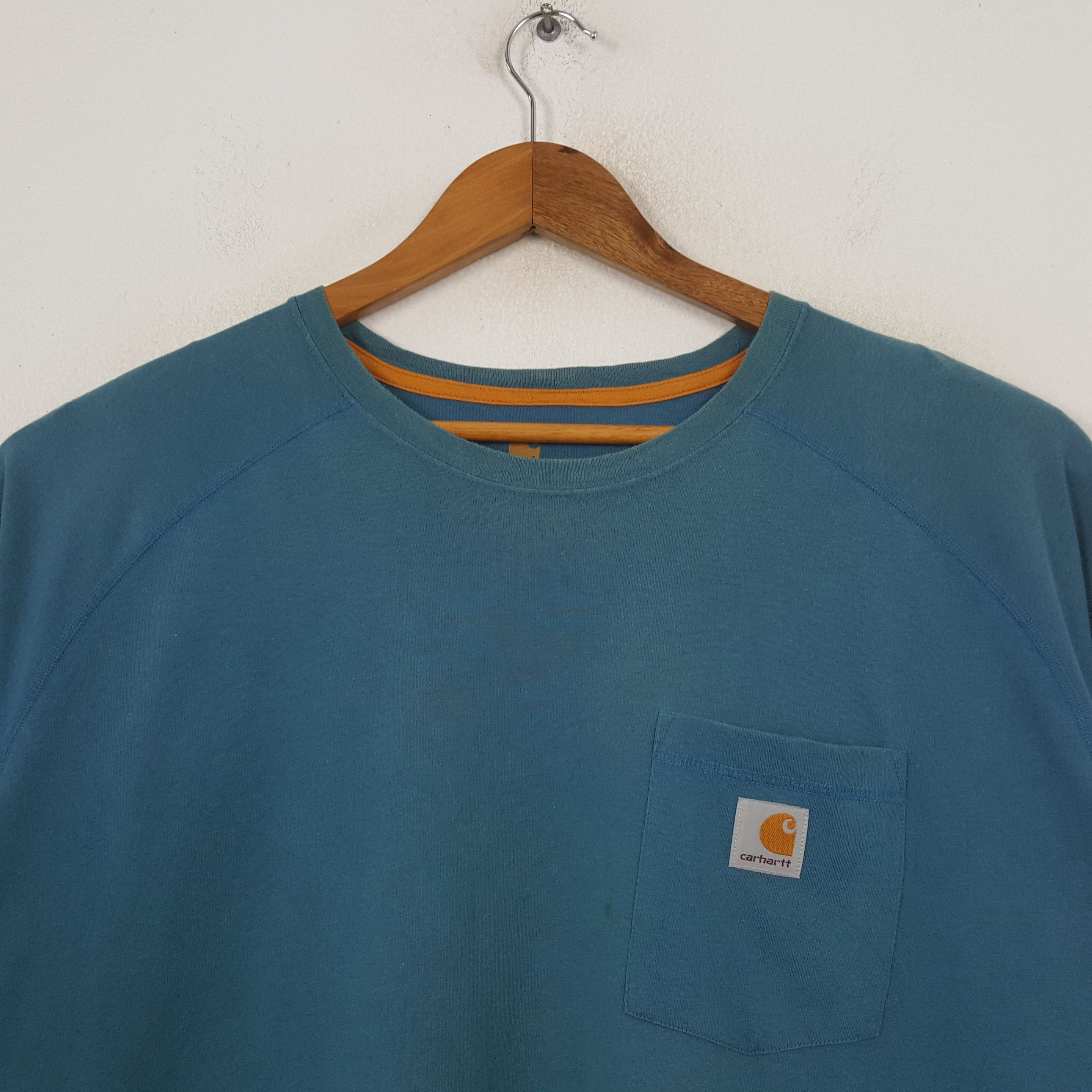 Carhartt Vintage Carhartt Pocket Design T-shirt RR3 Size US XXL / EU 58 / 5 - 2 Thumbnail