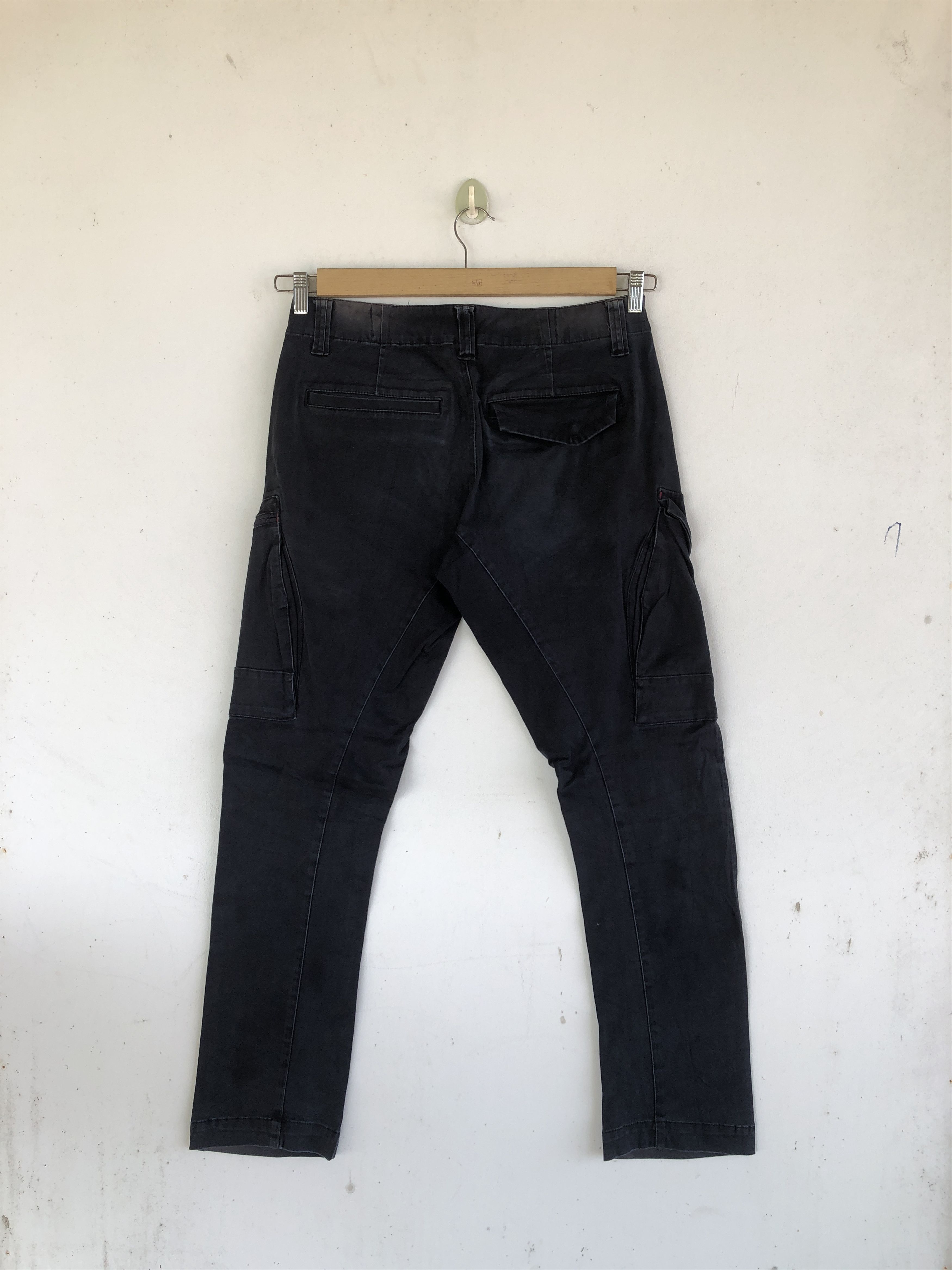 Japanese Brand Vintage Japanese Cargo Pants Multi Pocket Utility Trousers Size US 32 / EU 48 - 2 Thumbnail