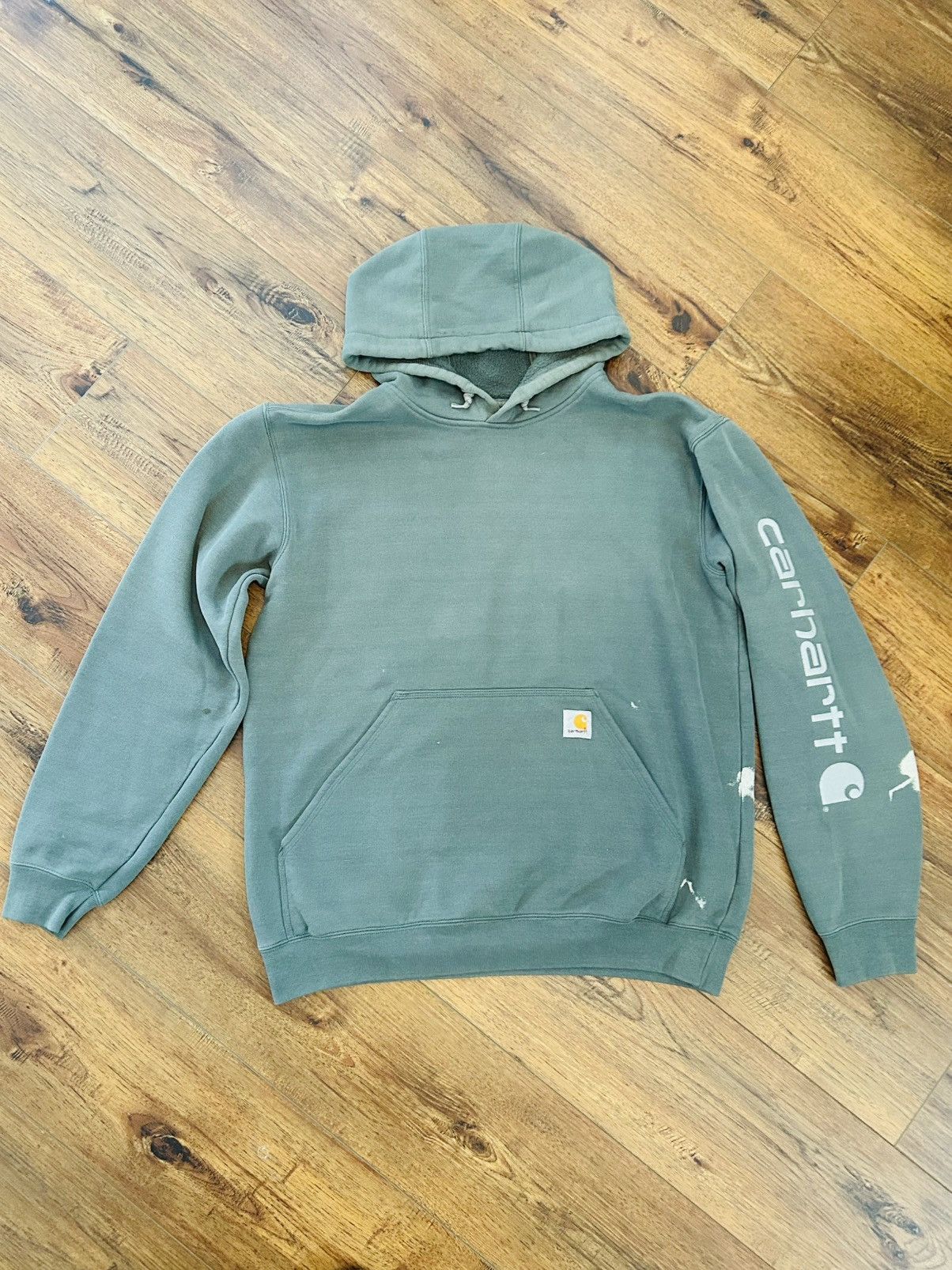 Carhartt Classic Carhartt Green Hoddie Size US M / EU 48-50 / 2 - 2 Thumbnail