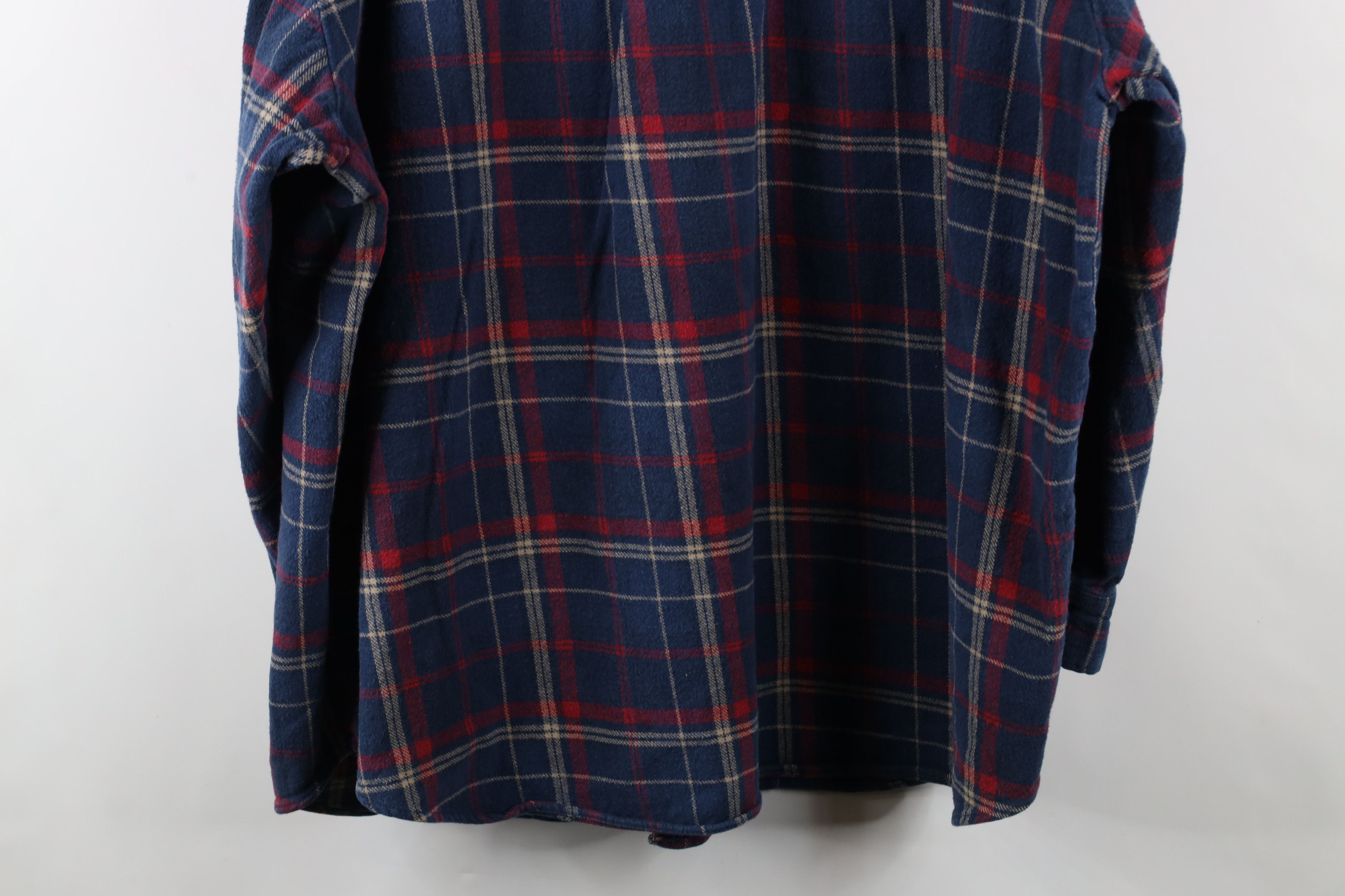 Dickies × Vintage Vintage Dickies Heavyweight Flannel Button Shirt Plaid Size US XXL / EU 58 / 5 - 11 Thumbnail