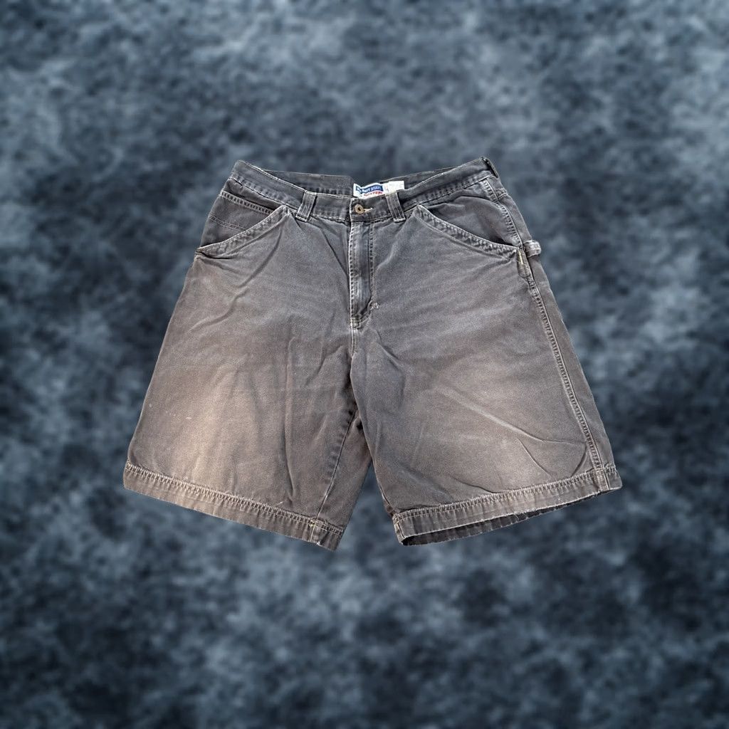 Old Navy Vintage Old Navy Painters Carpenter Shorts Mens 38 Work Gray Faded Skate 90s Size US 38 / EU 54 - 1 Thumbnail