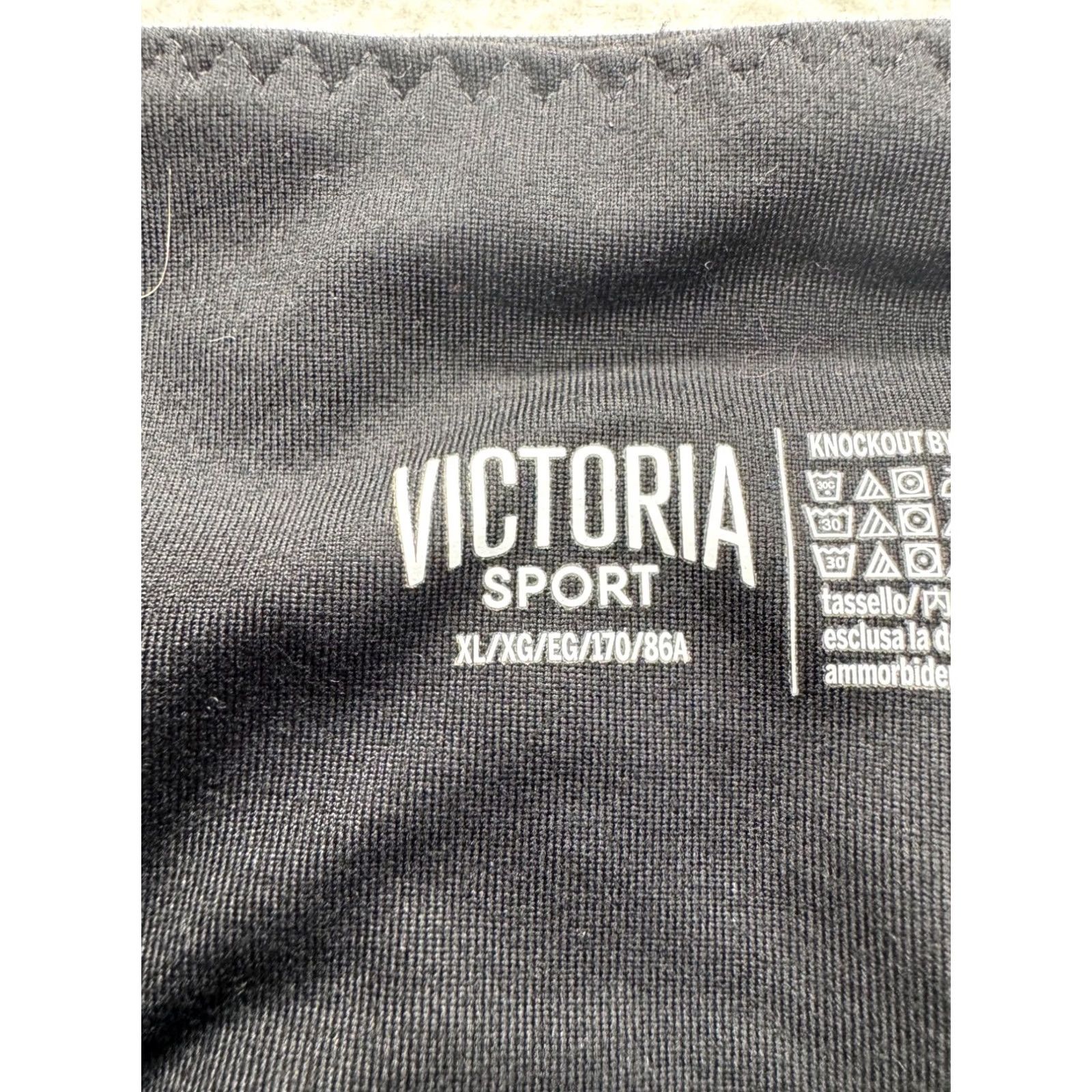 Victoria's Secret Victoria’s Secret Victoria Sport Black XL Leggings Womens XL Leggings Compression Activewear Size 40" / US 18 - 3 Thumbnail