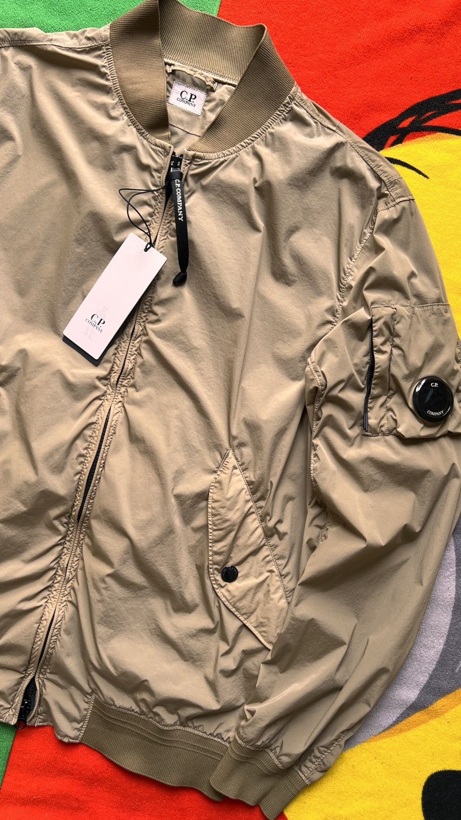 C.P. Company C.P. Company NYcra-R short lightweight Jacket Beige nylon Size US L / EU 52-54 / 3 - 21 Thumbnail