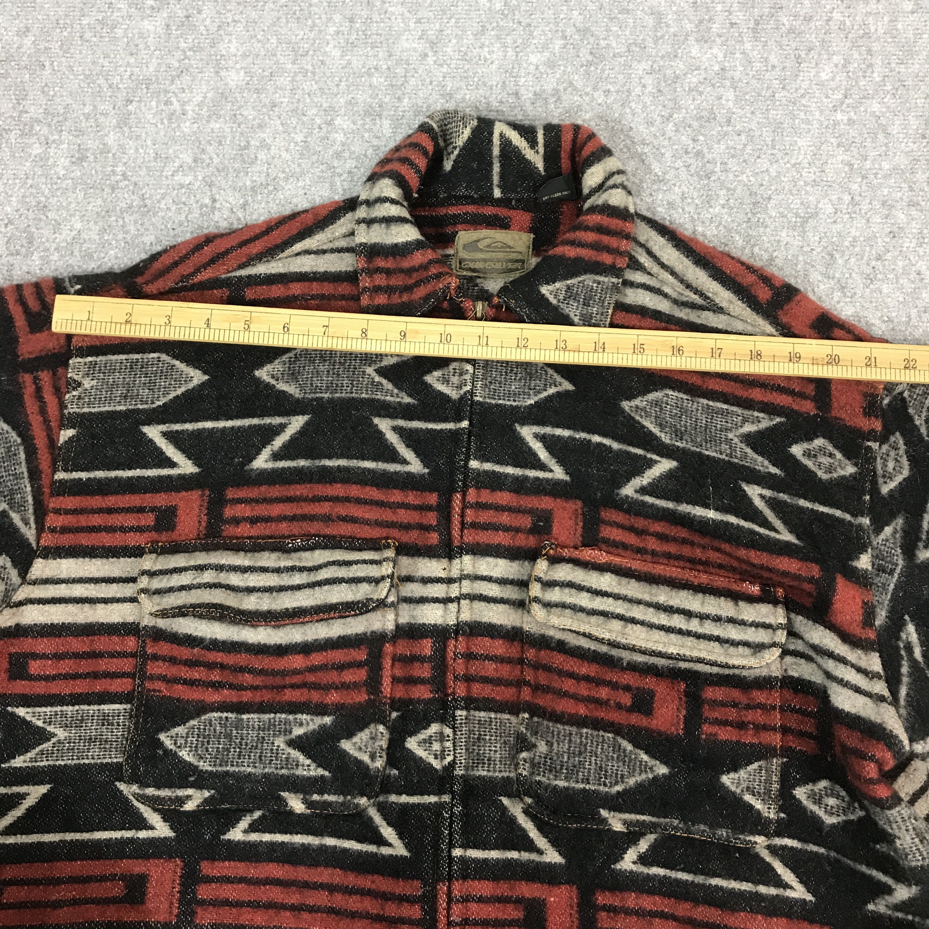 Quicksilver Vtg Quicksilver Navajo Wool Zip jacket Size US M / EU 48-50 / 2 - 5 Thumbnail