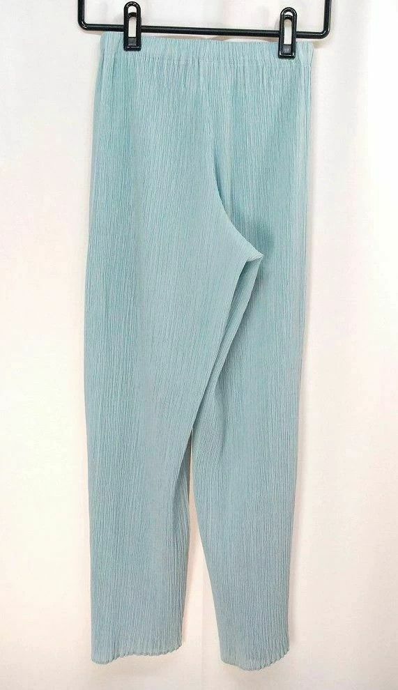 Issey Miyake issey miyake size:xs Blue straight-leg pants 2505-Nextarro Size 42" / US 20 - 2 Thumbnail