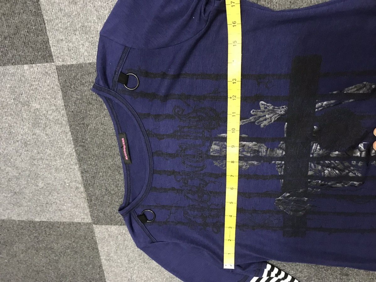 Japanese Brand ALGONQUINS Japan Streetwear Seditionaries Punk Shirt Size XS / US 0-2 / IT 36-38 - 13 Thumbnail
