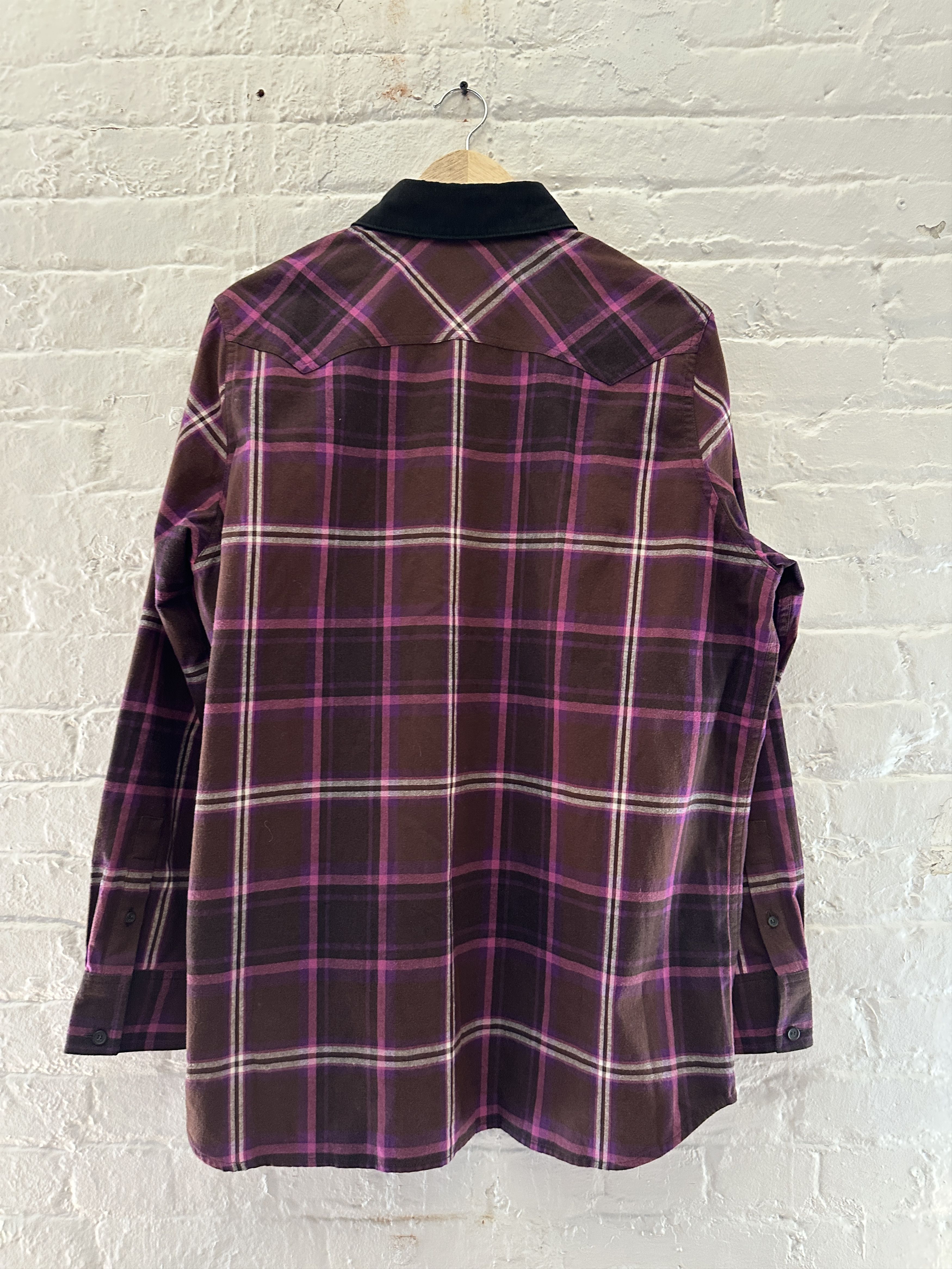 Acne Studios Acne Studios Plaid Western Overshirt Size US XL / EU 56 / 4 - 4 Thumbnail