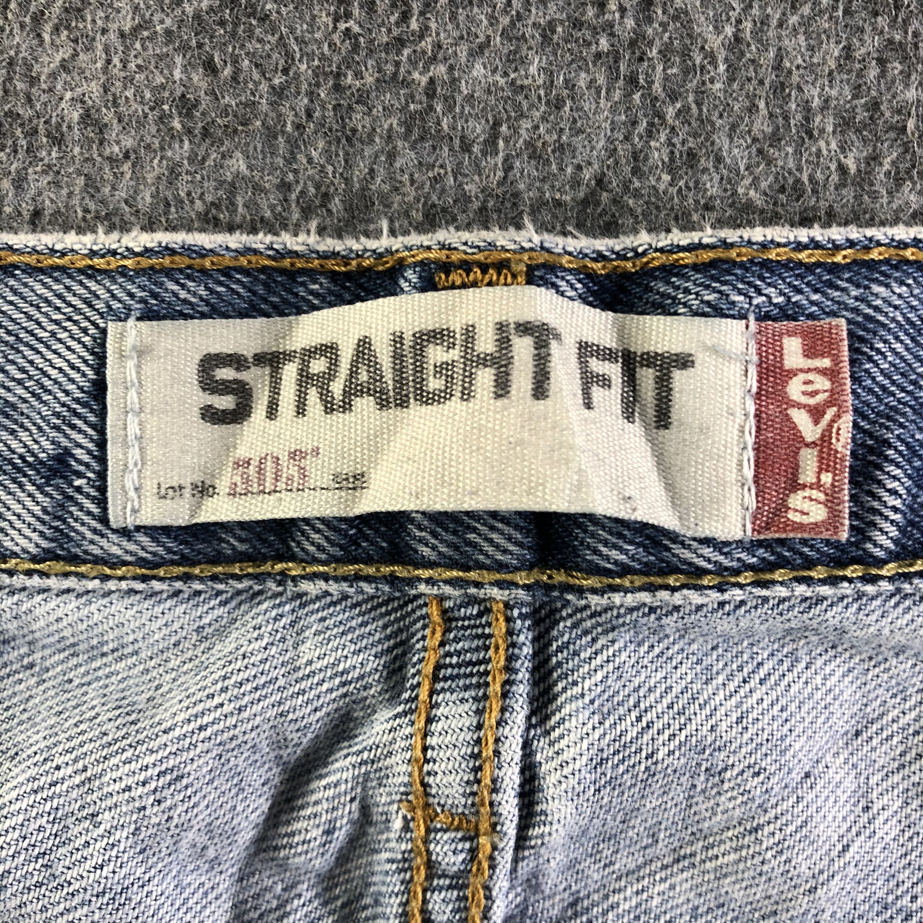Levi's Vintage Light Wash Levis 505 Jeans-J4222 Size US 35 - 10 Thumbnail
