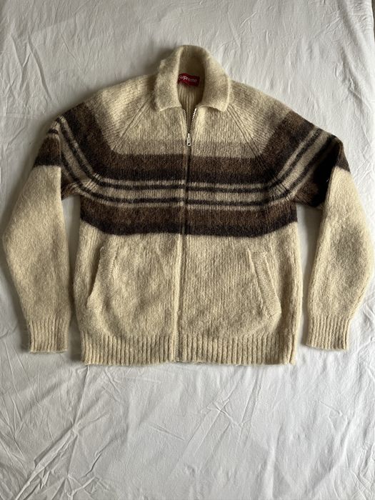 Supreme Supreme Brushed Woolrich Zip Sweater | Grailed