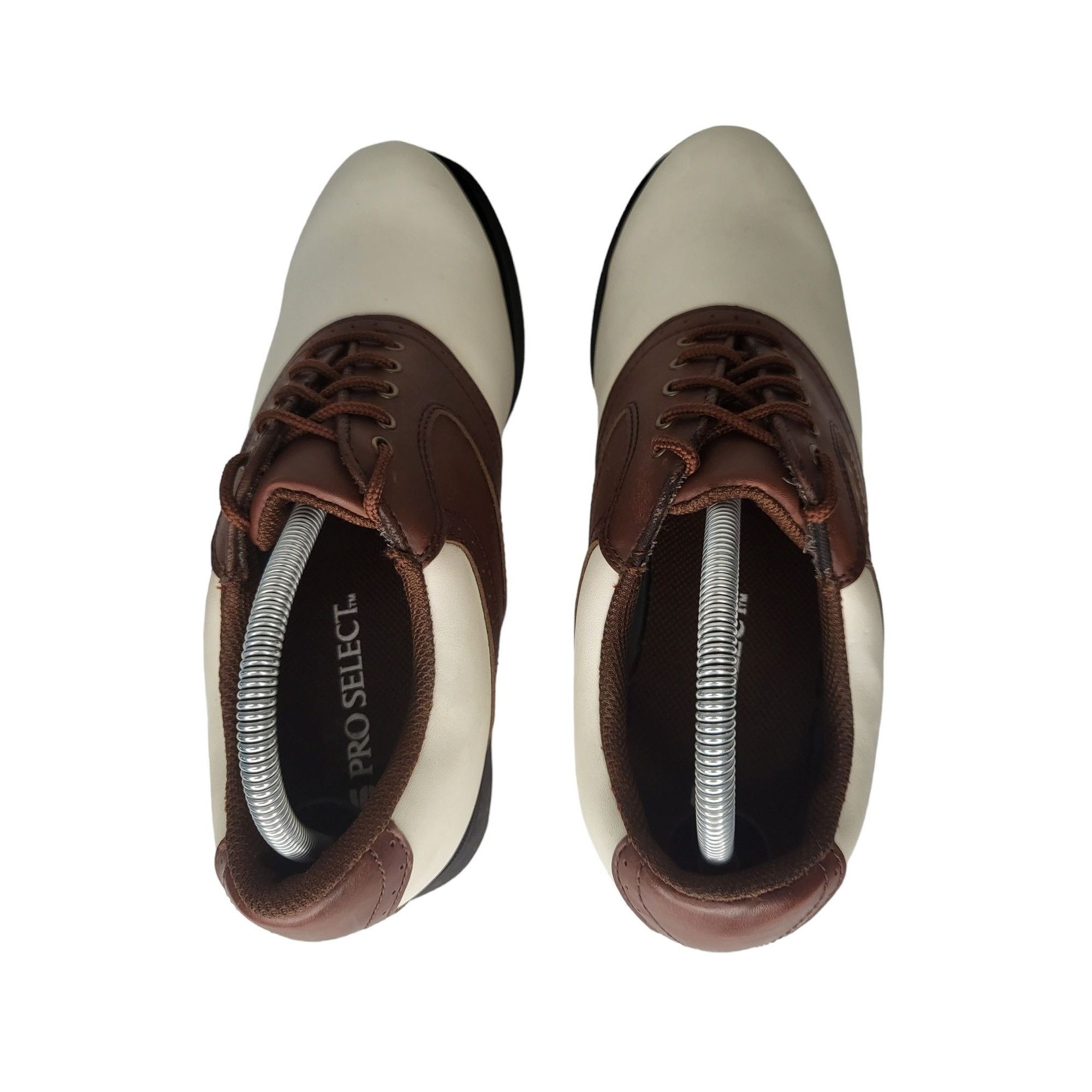 Other Pro Select Golf Shoes Oxford Men Sz 10.5 1805 Two Tone Lace Size US 10.5 / EU 43-44 - 6 Thumbnail