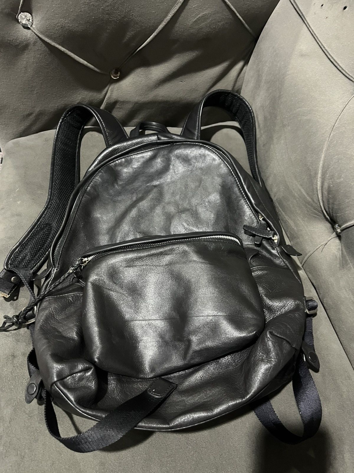 Japanese Brand Authentic Brand P.i.d Leather Backpack Size ONE SIZE - 14 Thumbnail