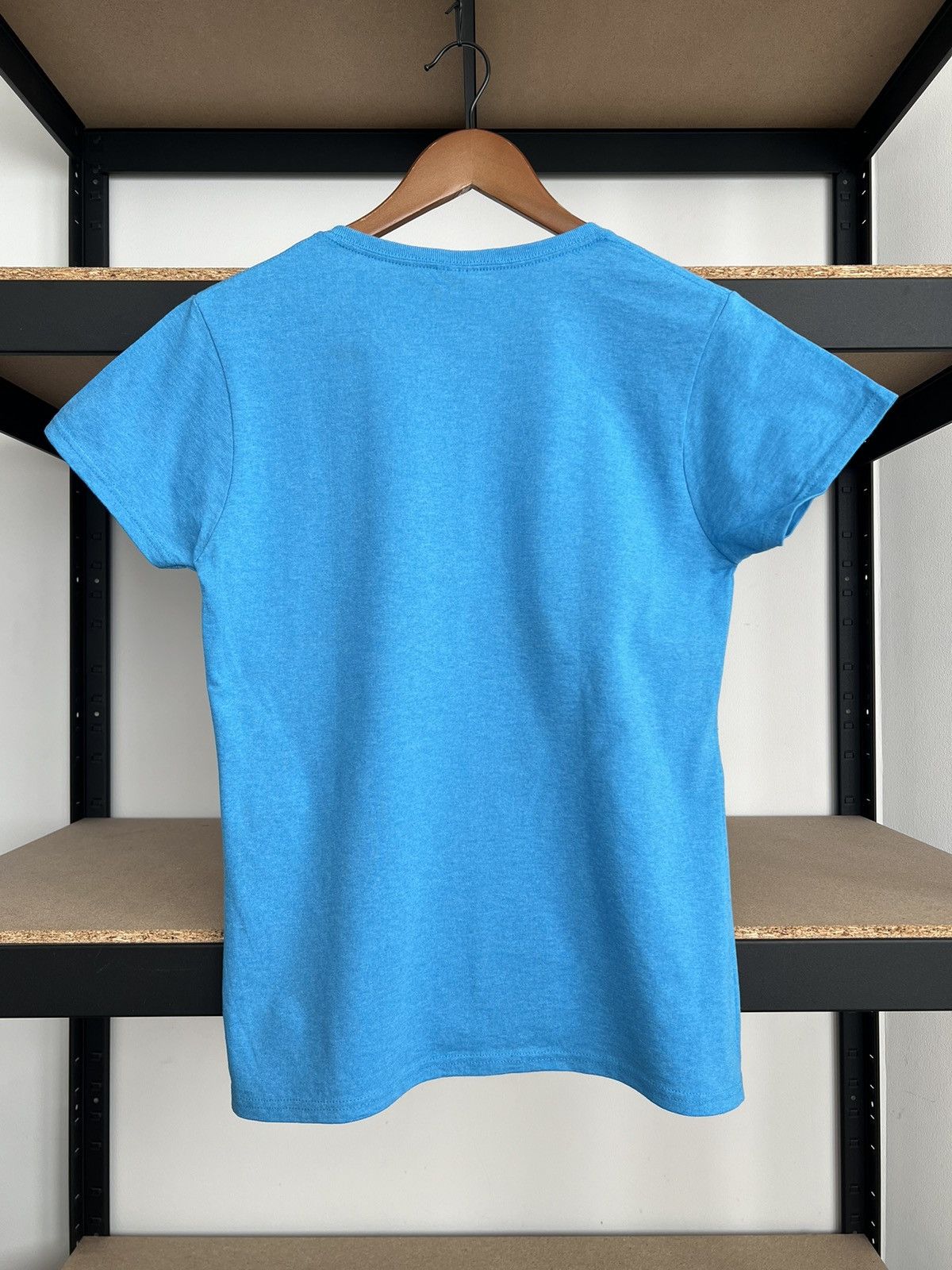 Band Tees Vintage 2010s Metallica Pushead Women Blue T-shirt Size M / US 6-8 / IT 42-44 - 2 Thumbnail