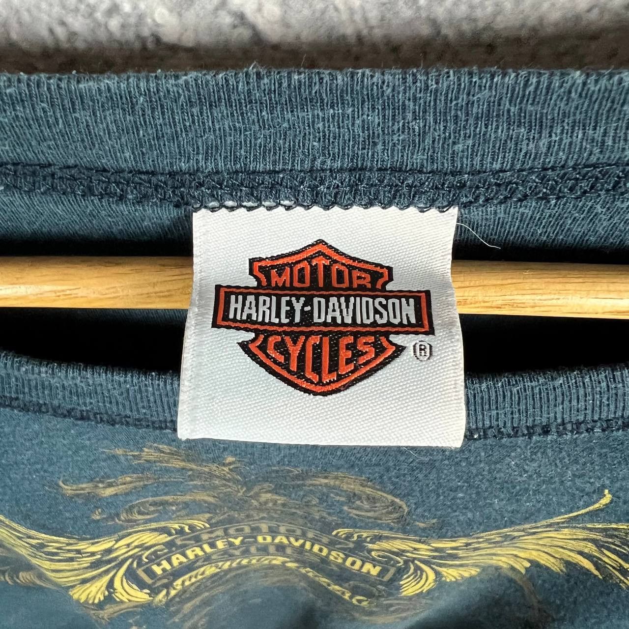Harley Davidson Harley Davidson Vintage Longsleeve Size L / US 10 / IT 46 - 3 Thumbnail