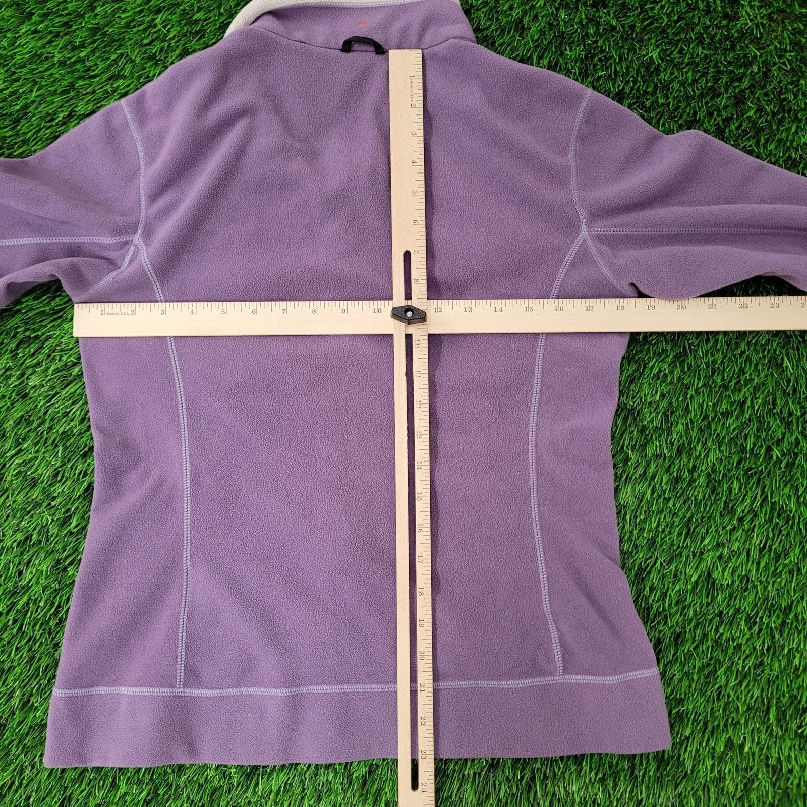 Nike Vintage 90s NIKE ACG Fleece Jacket Womens S/M 19x23 Purple Size M / US 6-8 / IT 42-44 - 12 Thumbnail
