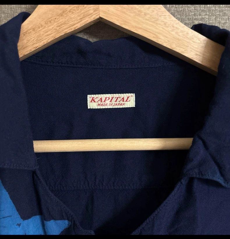 Kapital Kapital Star oblique button short-sleeved shirt Size US L / EU 52-54 / 3 - 2 Thumbnail
