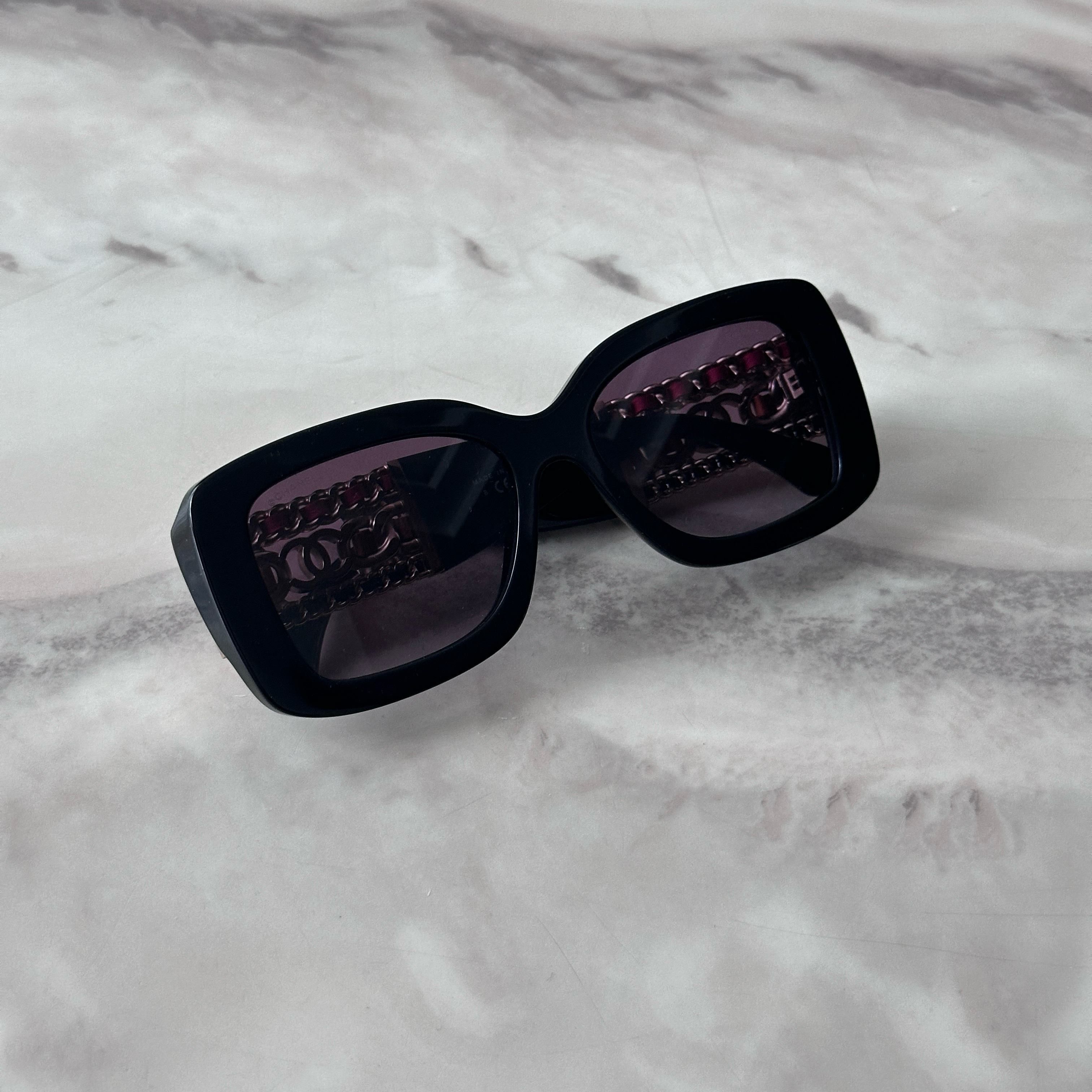 Chanel CHANEL 0CH5535Q C622S1 BLACK BORDEAUX Size ONE SIZE - 3 Thumbnail