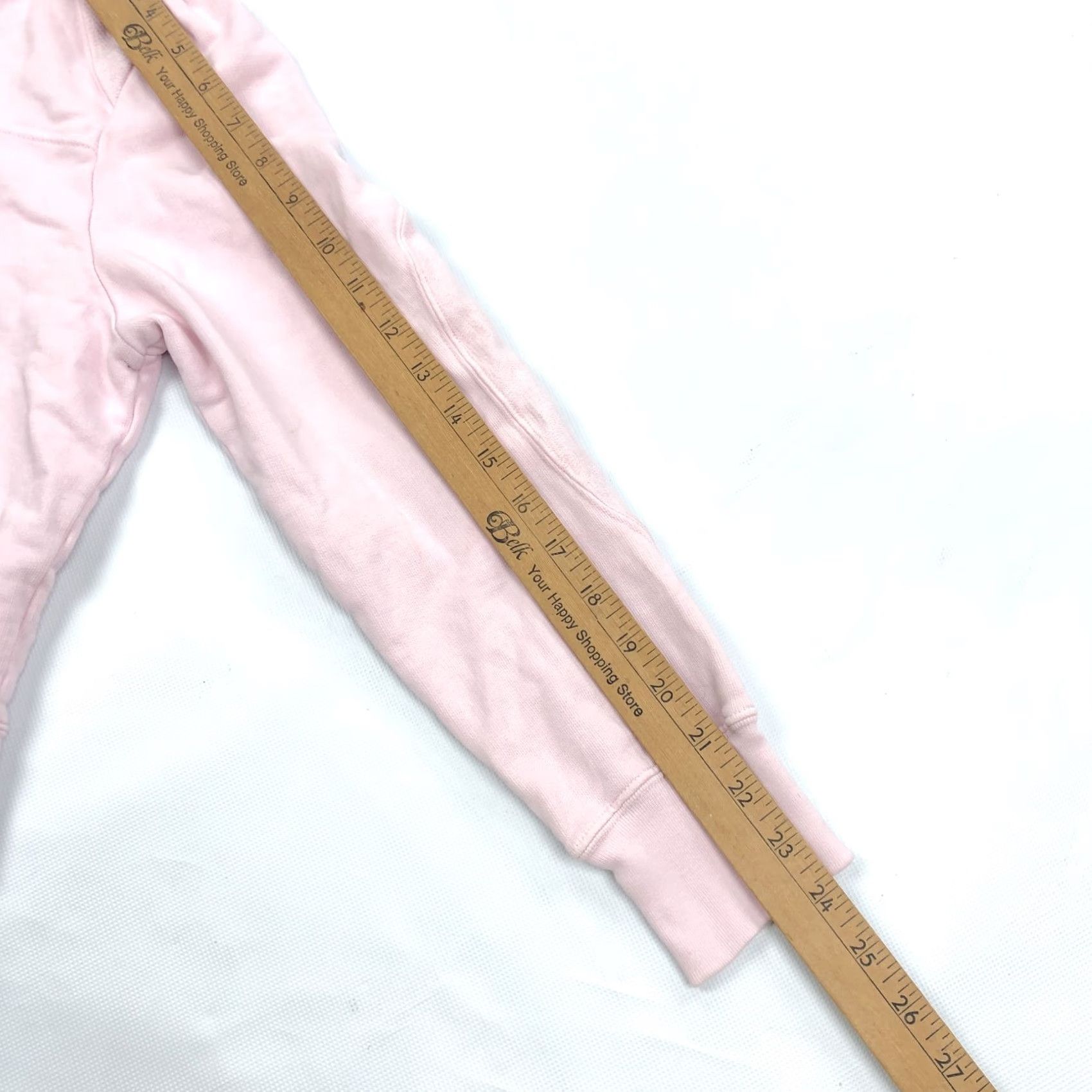 LoveShackFancy LoveShackFancy Hoodie Women Pink Sweatshirt Cropped Size S Kirby Puff Sleeve Hooded Pullover Casual Activewear Size S / US 4 / IT 40 - 6 Thumbnail