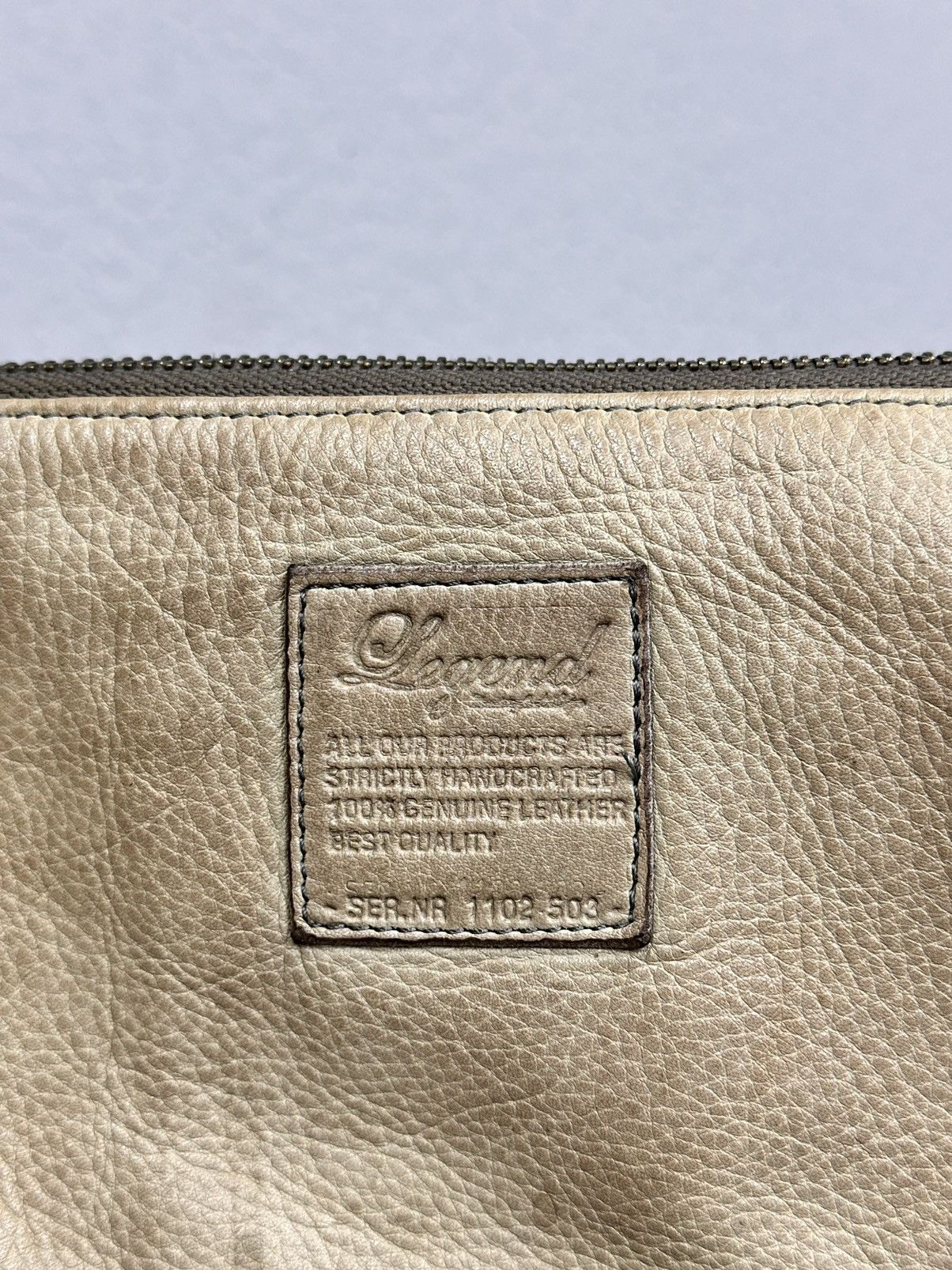 14th Addiction Vintage AS 98 Metal Zip Design Leather Bag Dolce Gabbana GOA Size ONE SIZE - 7 Thumbnail
