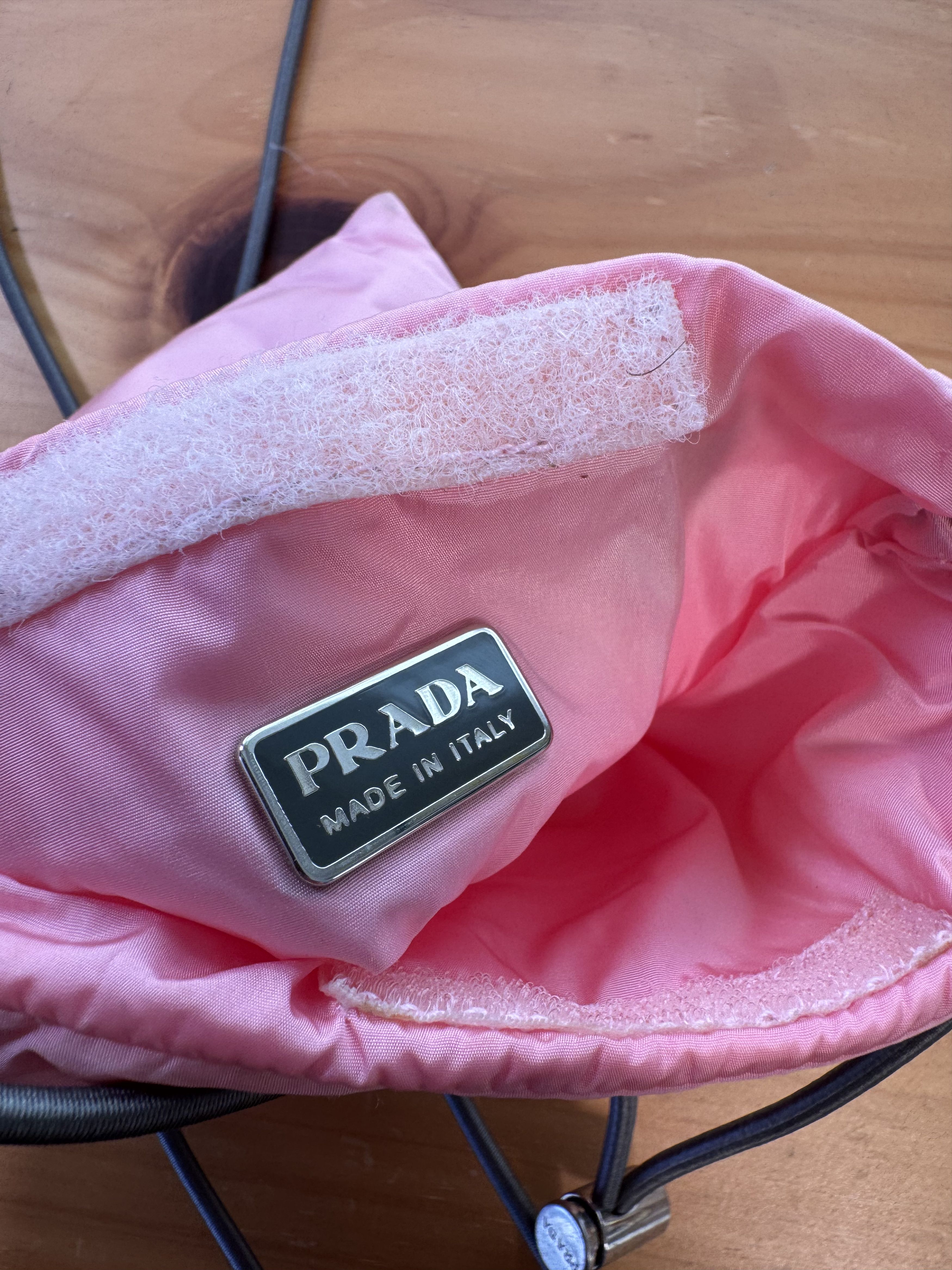 Prada SS 99 Prada Crossbody Elastic Cord Pouch Bag Size ONE SIZE - 7 Thumbnail