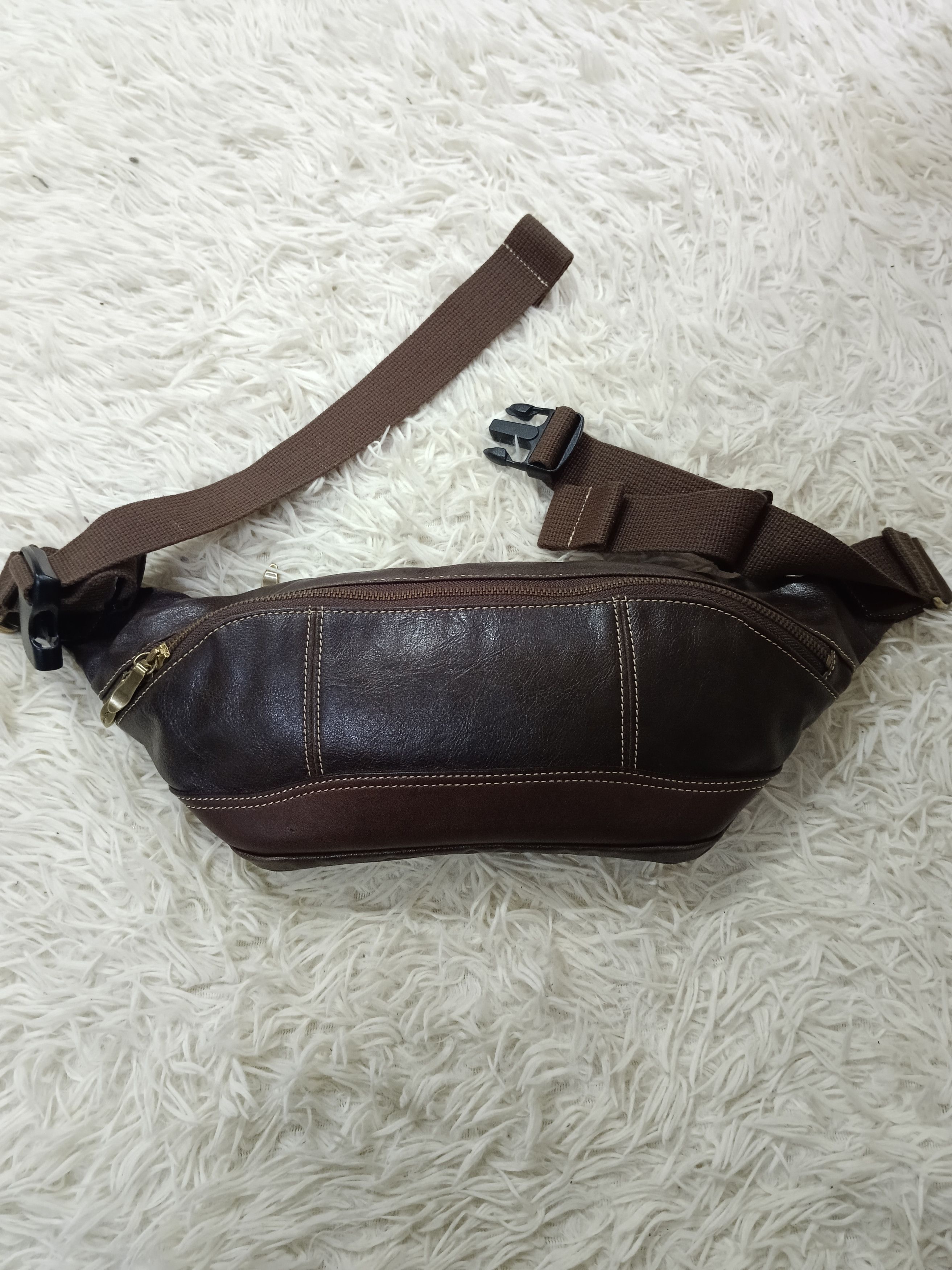 Leather CRAFTMANSHIP LEATHER POUCH/CROSSBODY Size ONE SIZE - 2 Thumbnail