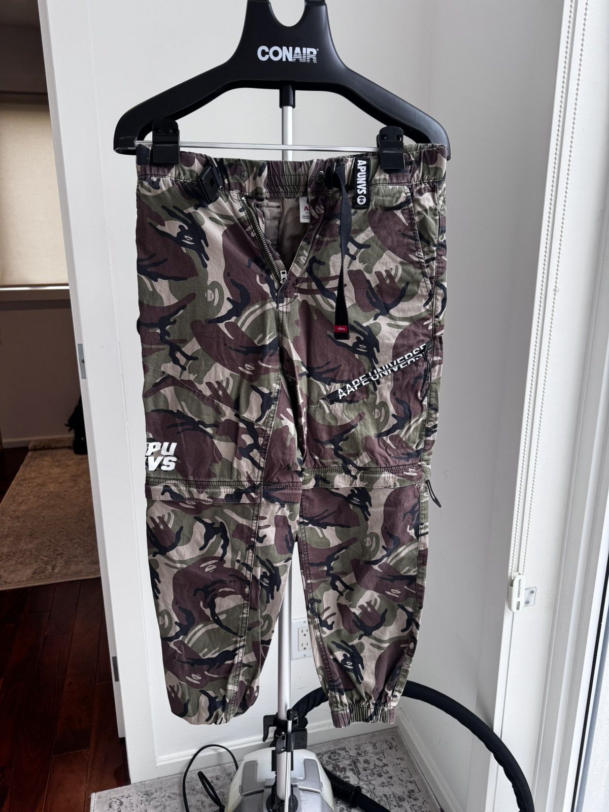 Aape Aape Camo Joggers Size US 27 - 1 Thumbnail