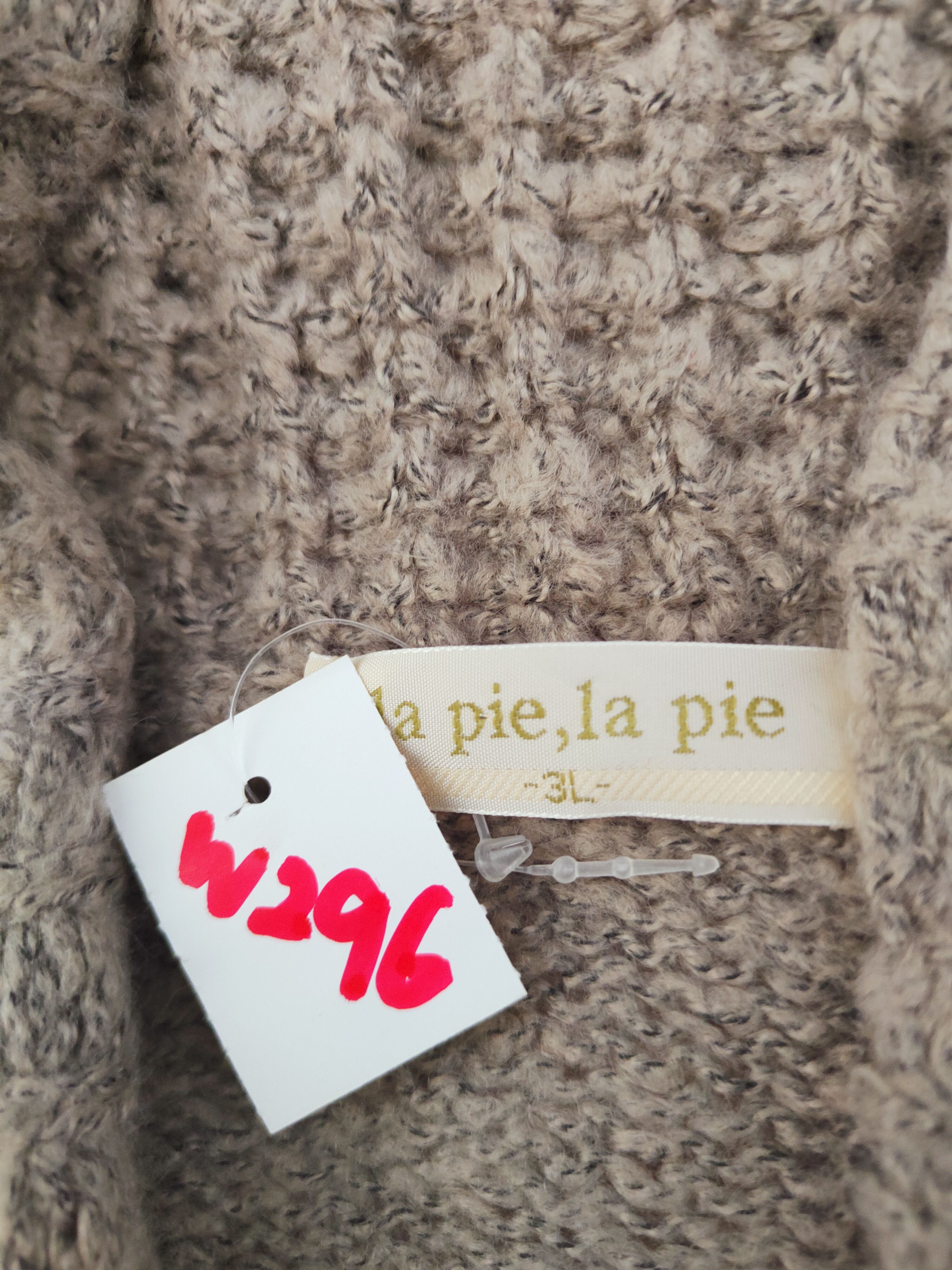 Japanese Brand La pie,La pie Brown Knitwear Sweatshirts #W296 Size L / US 10 / IT 46 - 11 Thumbnail