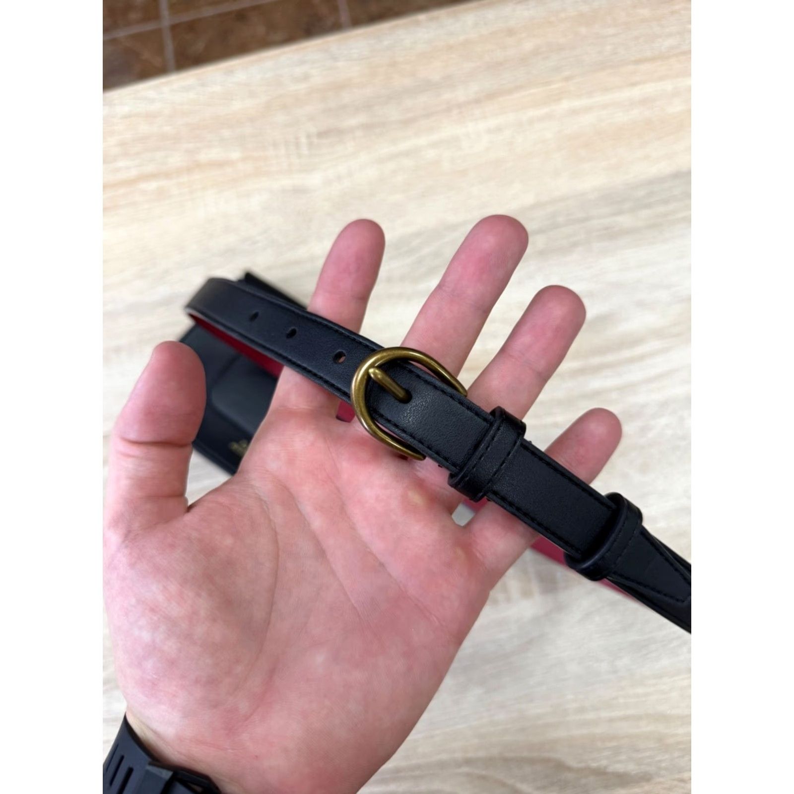 Ralph Lauren Lauren Ralph Lauren Millbrook Belt Bag XS Black Retro Hype Y2K Womens Bag Size ONE SIZE - 6 Thumbnail