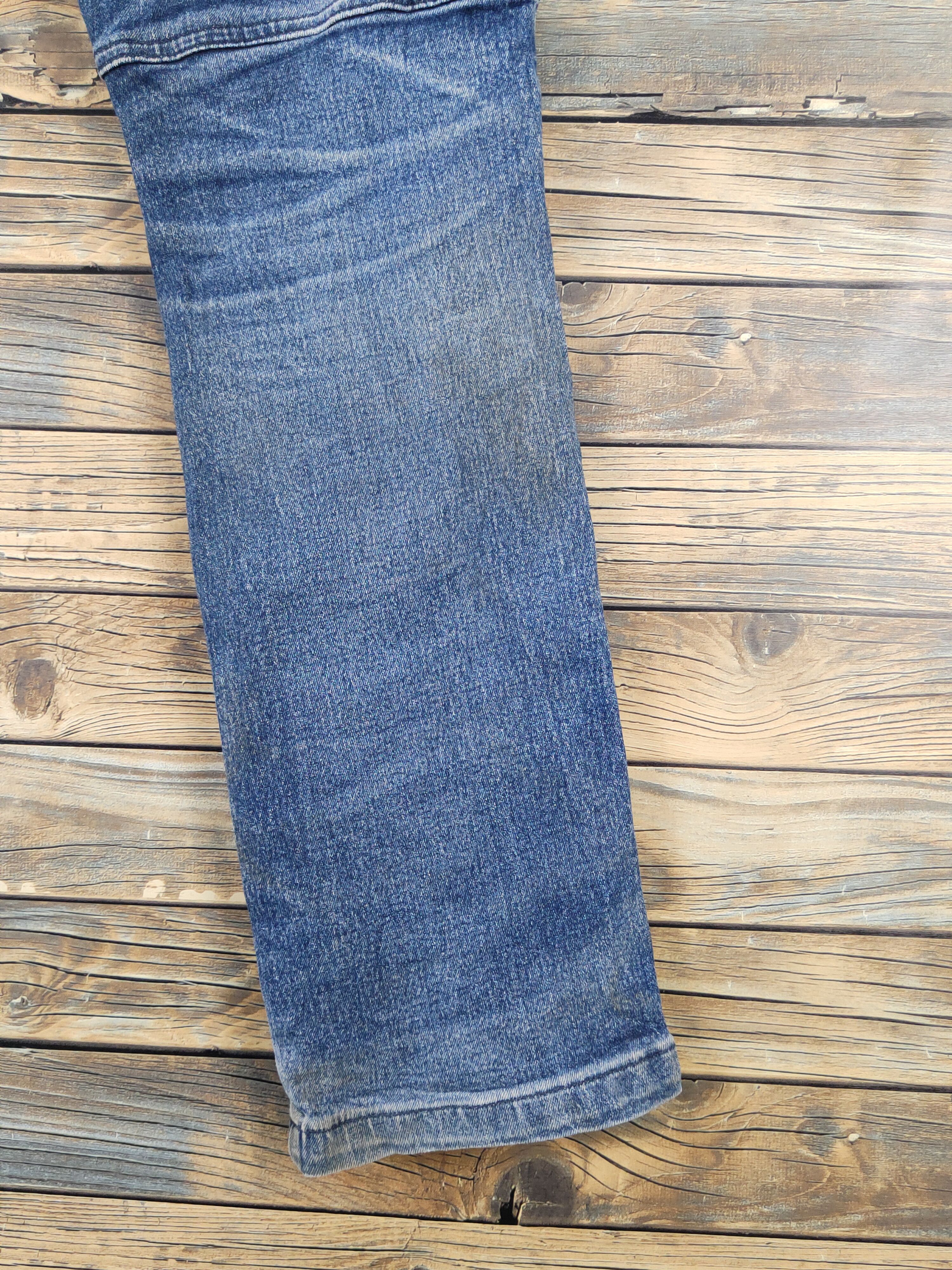 Japanese Brand FieldCore Distressed Ripped Soft denim Jeans #W1973 Size US 34 / EU 50 - 11 Thumbnail