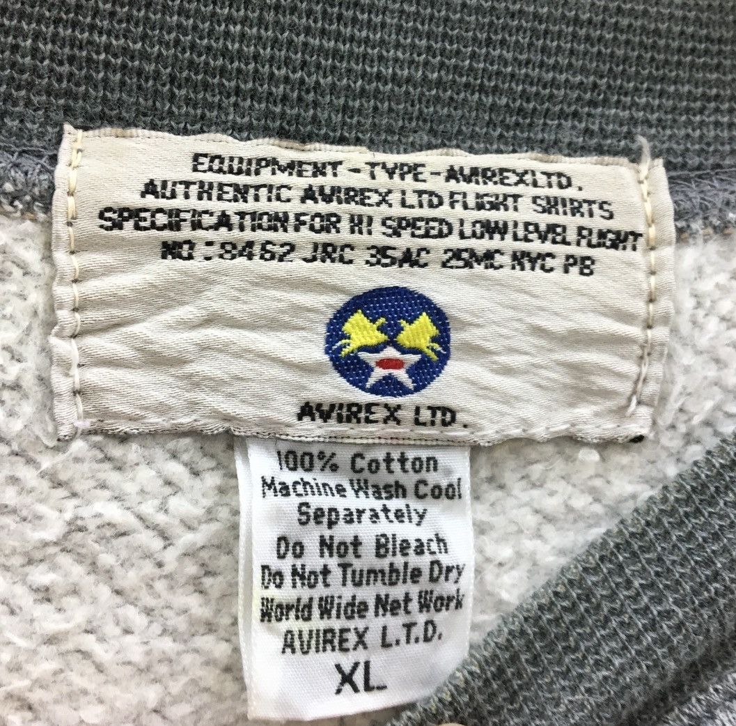 Avirex Vintage 90s Avirex Ltd USN Crewneck Size US L / EU 52-54 / 3 - 8 Thumbnail