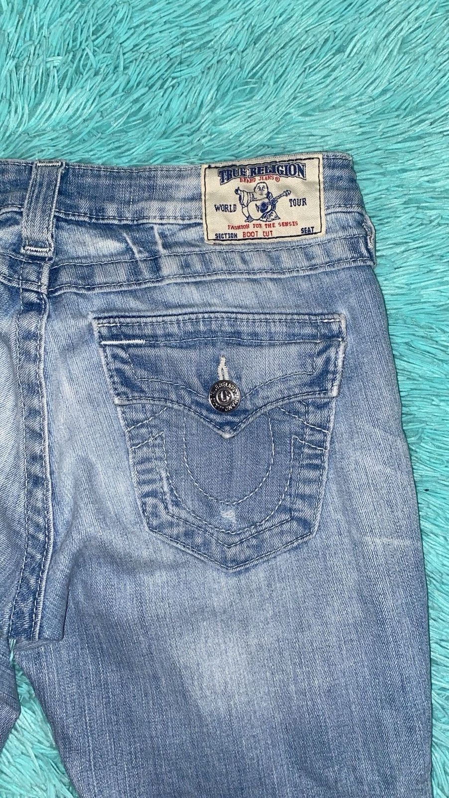 True Religion × Vintage True religion jeans Size 27" / US 4 / IT 40 - 3 Thumbnail