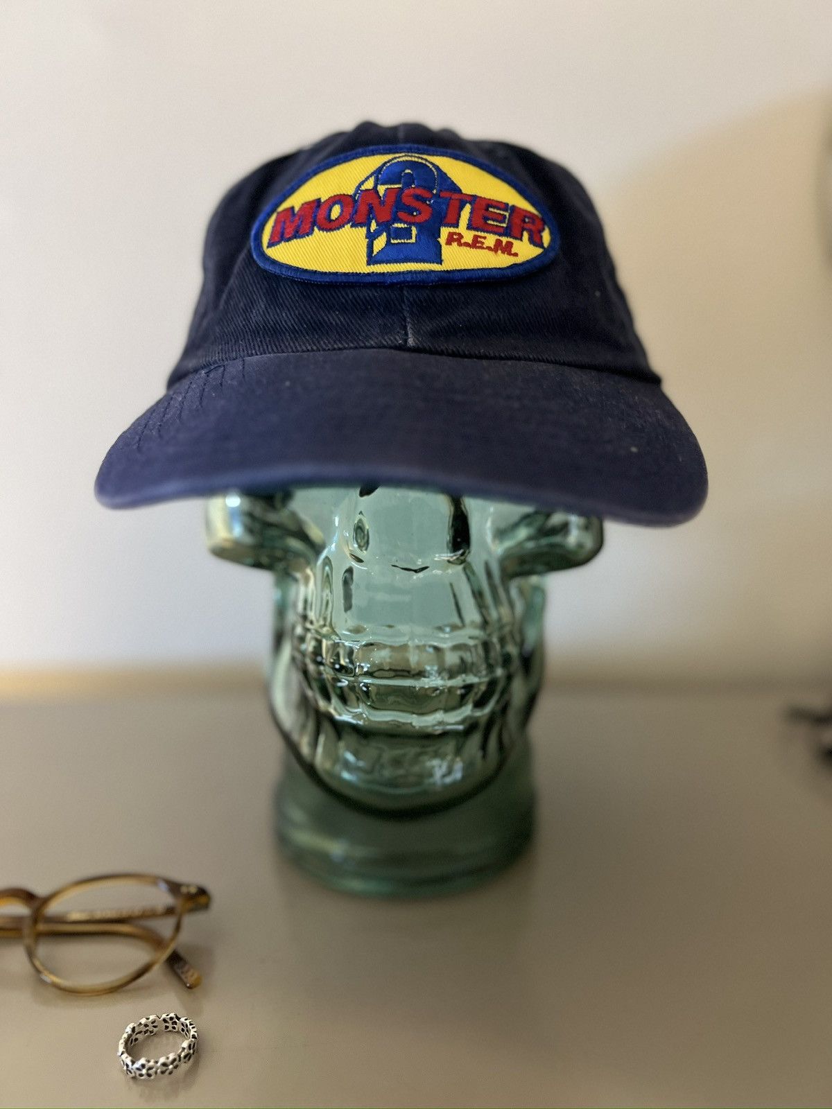 Other Vintage R.E.M 90s Monster Embroidered Logo Cap Size ONE SIZE - 5 Thumbnail