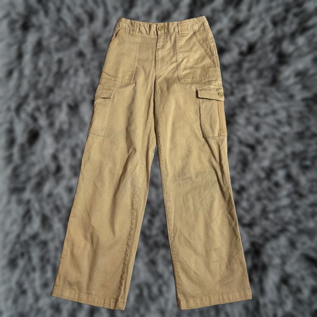 Vintage Y2K Pants Womens Size 5/27W Cargo Streetwear Edgy Grunge Utility Minimalist Size 27" / US 4 / IT 40 - 1 Thumbnail