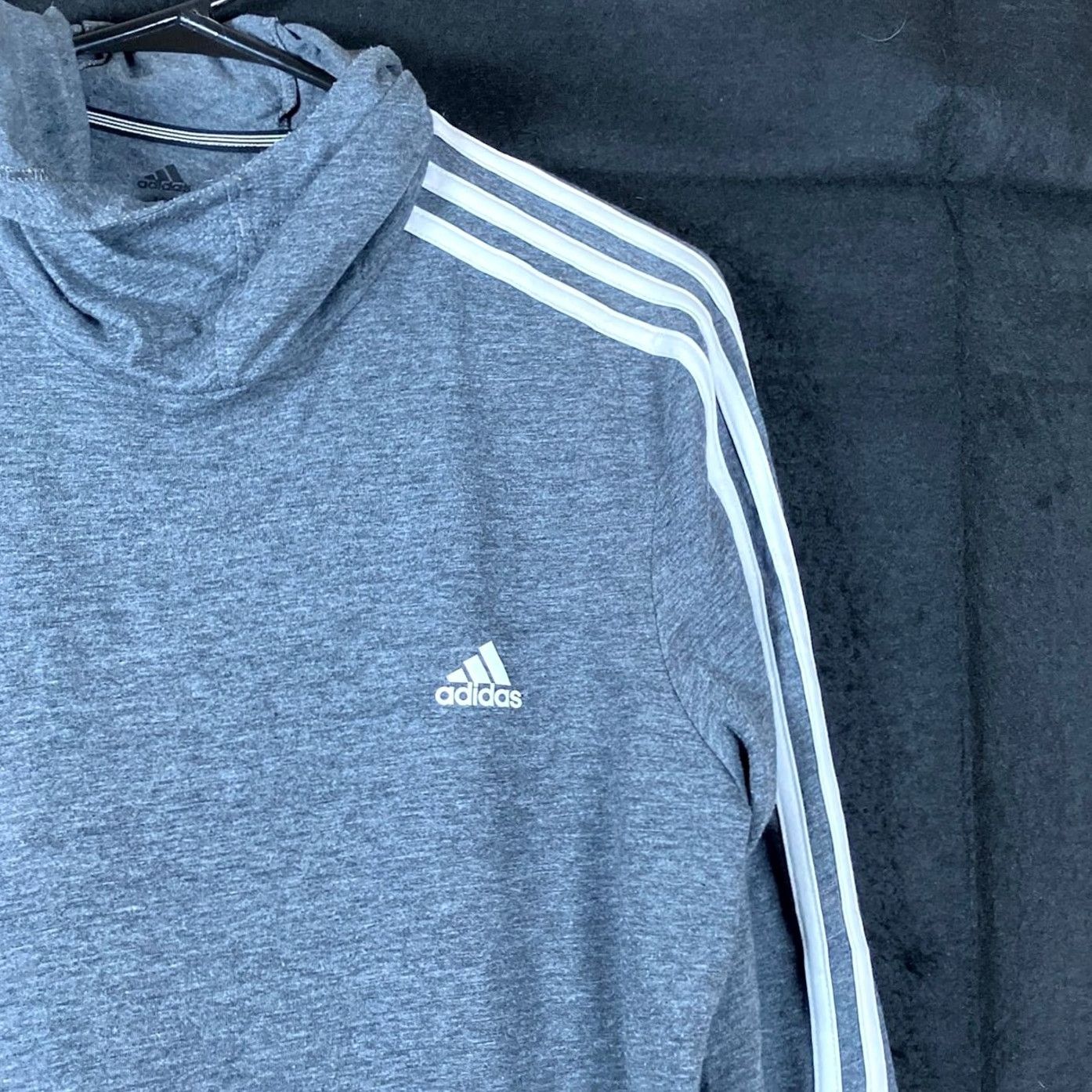 Adidas Adidas Womens Sweatshirt Gray Climalite Hooded Cowl Neck Pullover Stretch Large Size L / US 10 / IT 46 - 5 Thumbnail