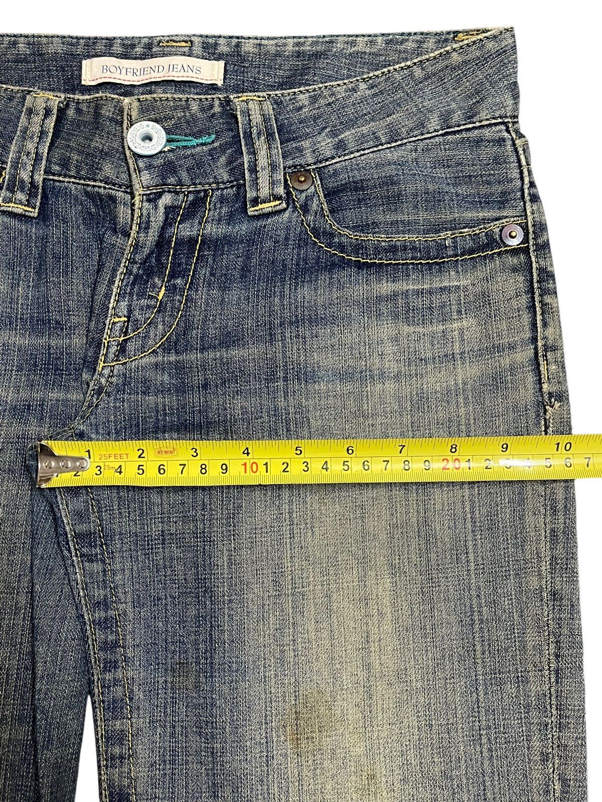 Uniqlo Vintage Japanese Uniqlo Blue Faded Wash Wide Leg Jeans Size US 31 - 13 Thumbnail