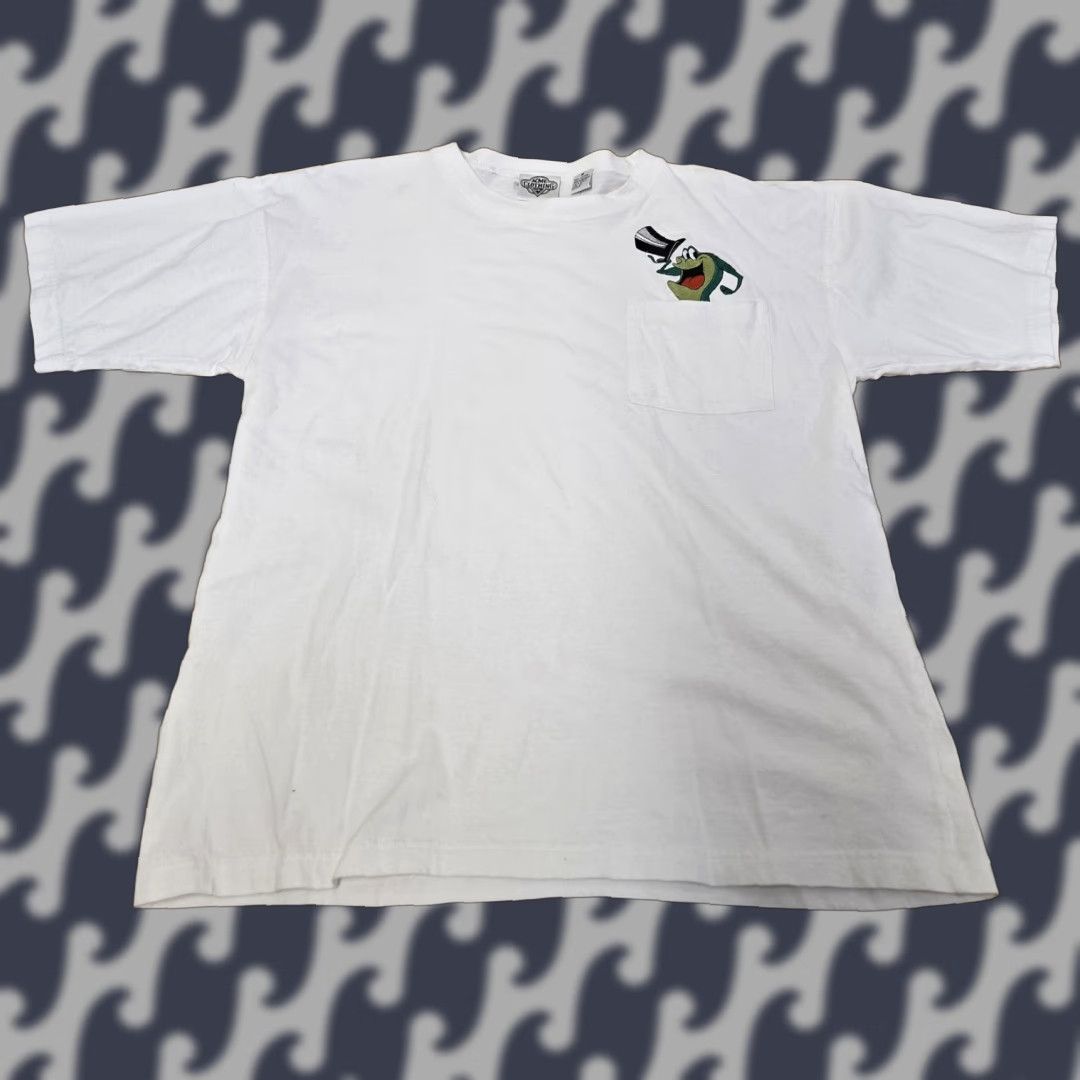 Acme Clothing VINTAGE Looney Tunes Michigan J. Frog Shirt Mens Medium White Pocket Cartoon Acme Clothing Size US M / EU 48-50 / 2 - 1 Thumbnail