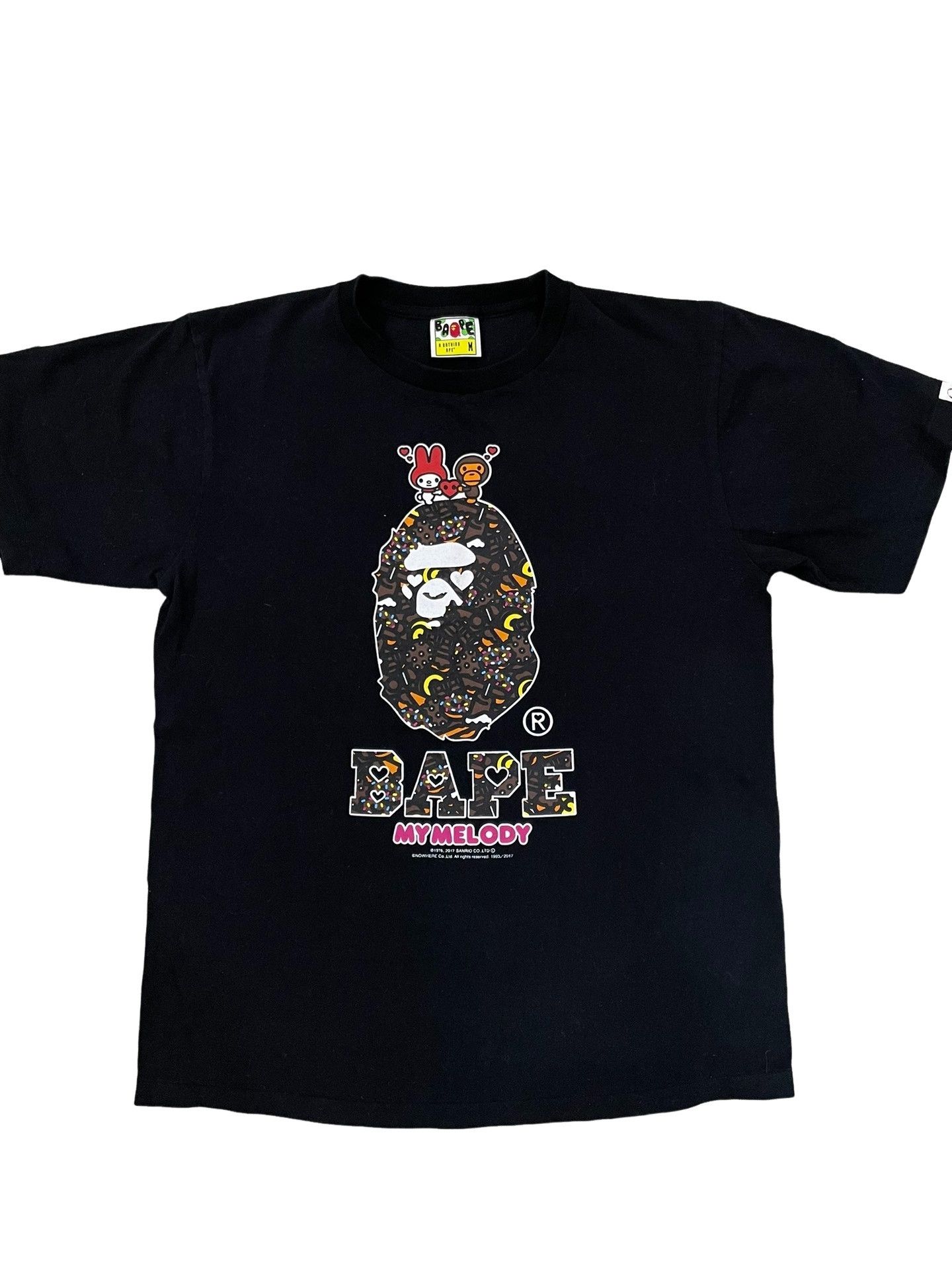 Bape A Bathing Ape x My Melody Graphic T-Shirt Size M Size US M / EU 48-50 / 2 - 1 Thumbnail