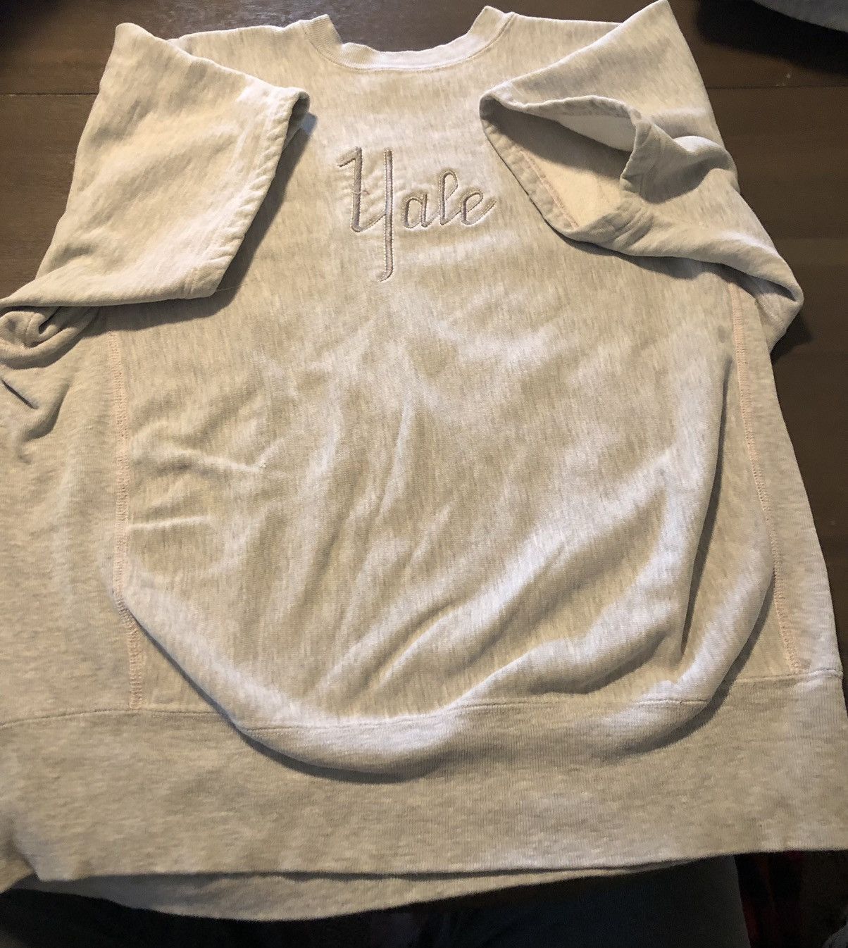 Vintage 80s Yale University champion reverse weave short sleeve Size US L / EU 52-54 / 3 - 1 Thumbnail