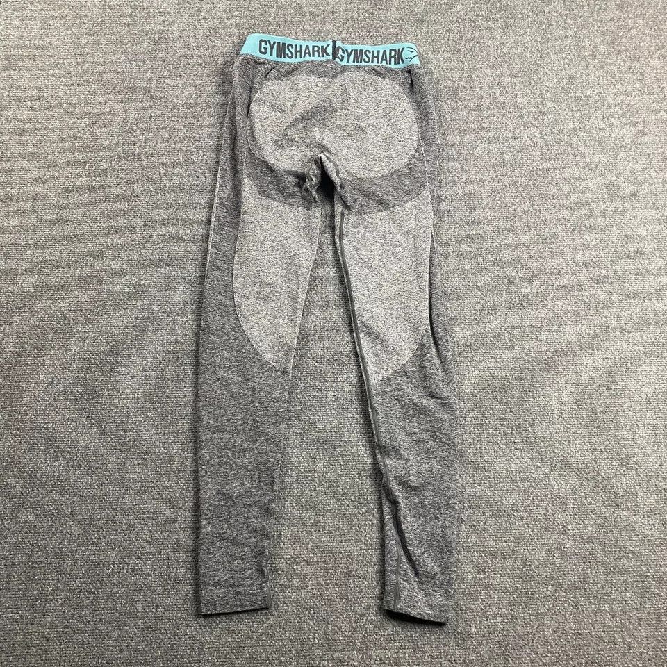 Gymshark Gymshark Leggings Women's Medium Gray Compression Nylon M Size 24" / US 00 / IT 34 - 6 Thumbnail